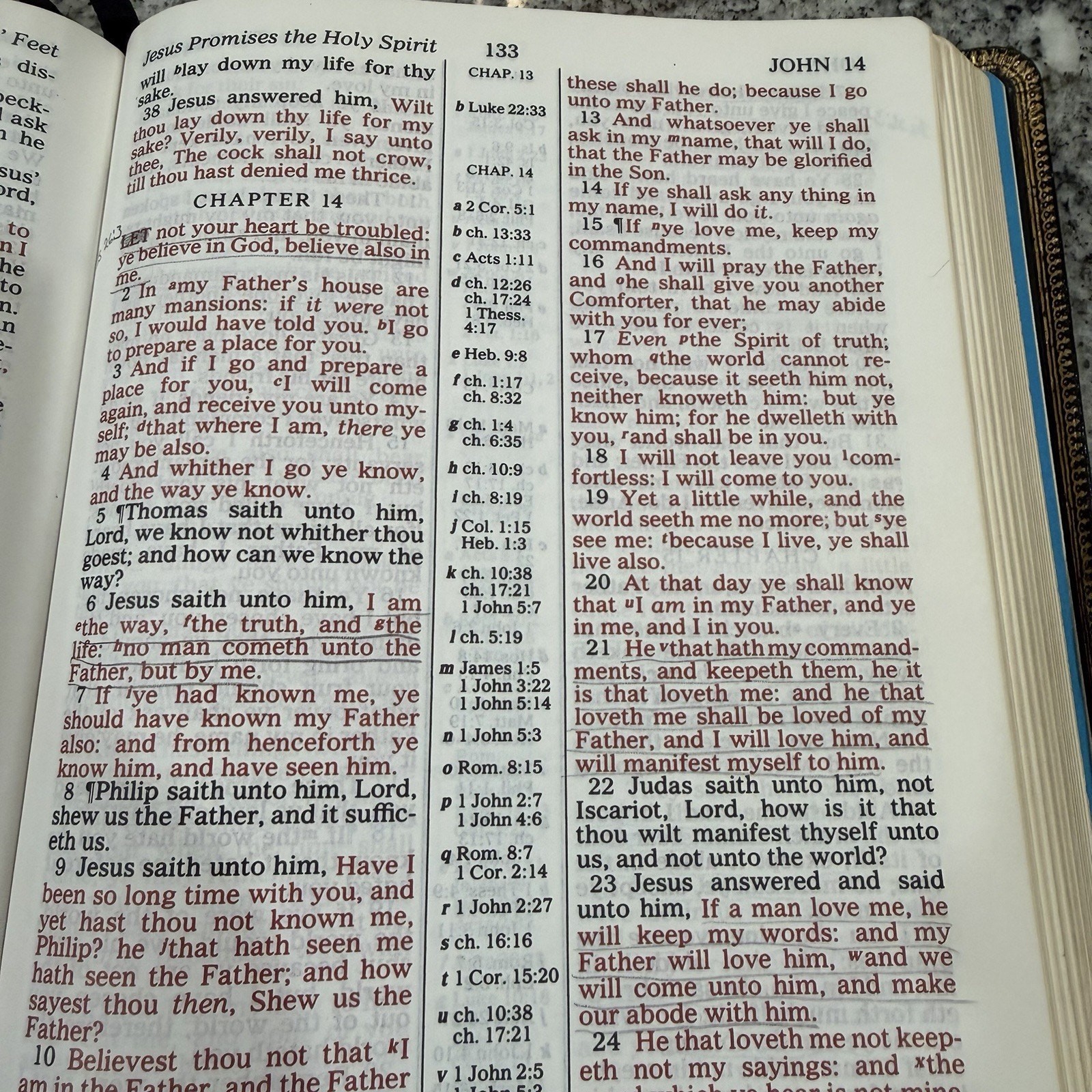 VTG 1985 Rhema Study Bible Kenneth Hagin Ministries-Lg Print King James Version
