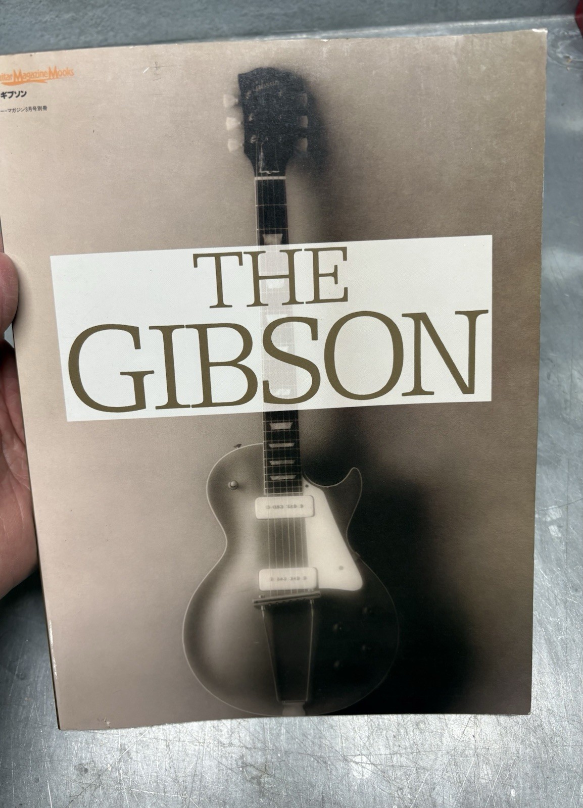The Gibson Softbound Book Japanese Edition With Rare Outside Back 1992 Rittor