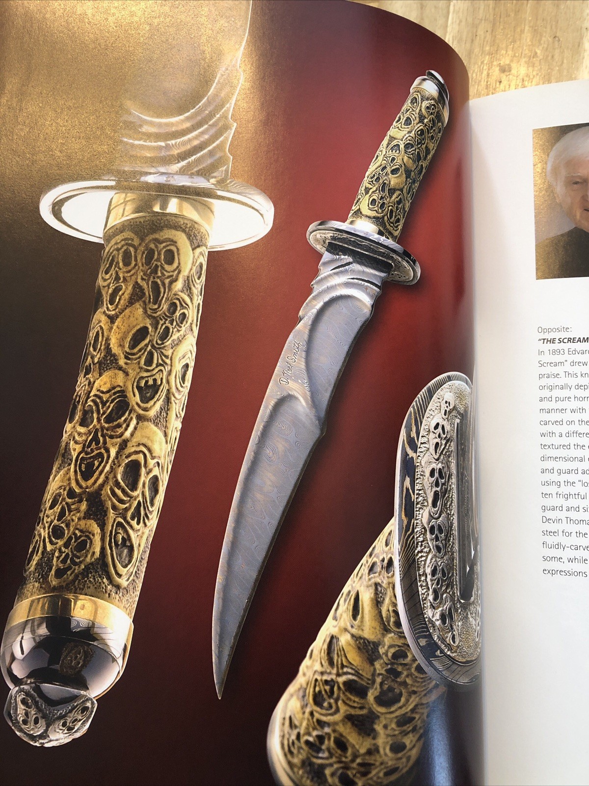Art and Design in Modern Custom Fixed-Blade Knives Darom knife collector book