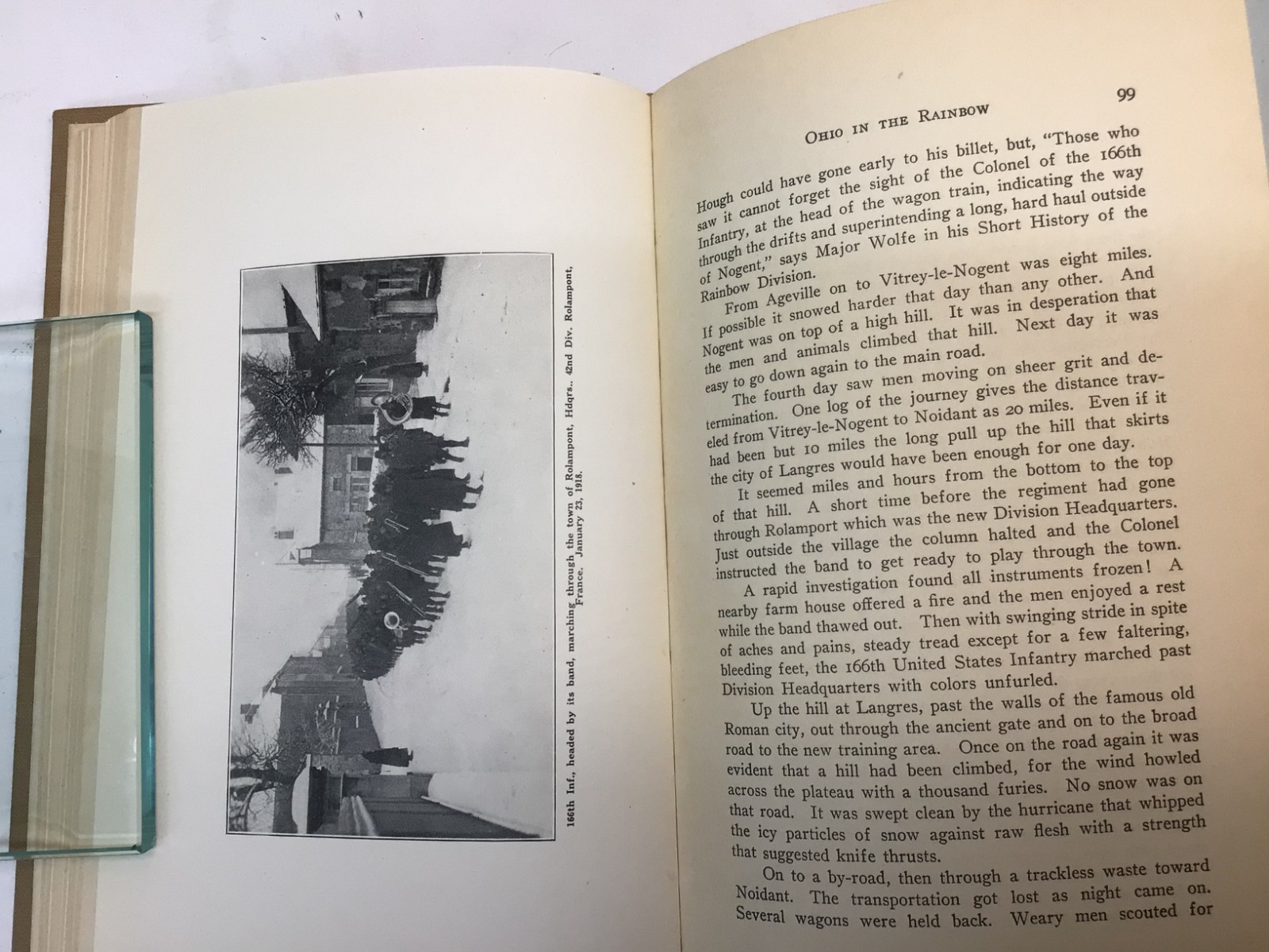 Rare: „Ohio in the Rainbow-166th Infantry-42 Div“ 1924 First ED. Compilation