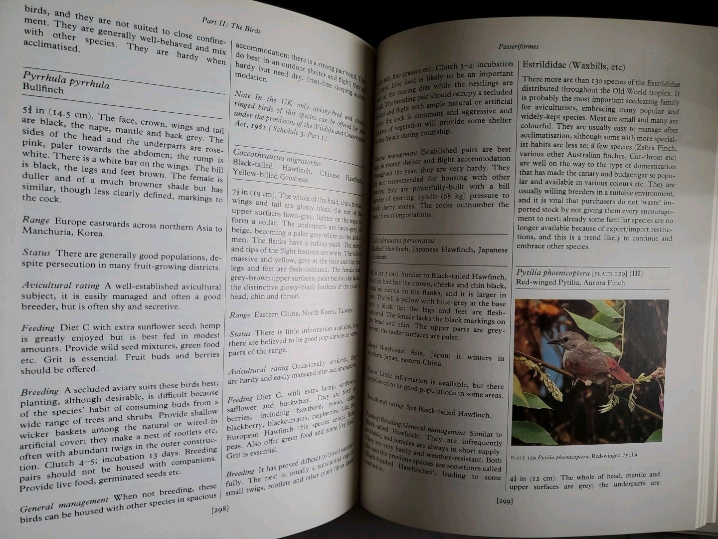 The Handbook of Aviculture Frank Woolham 1987 Bird Keeping Hardcover