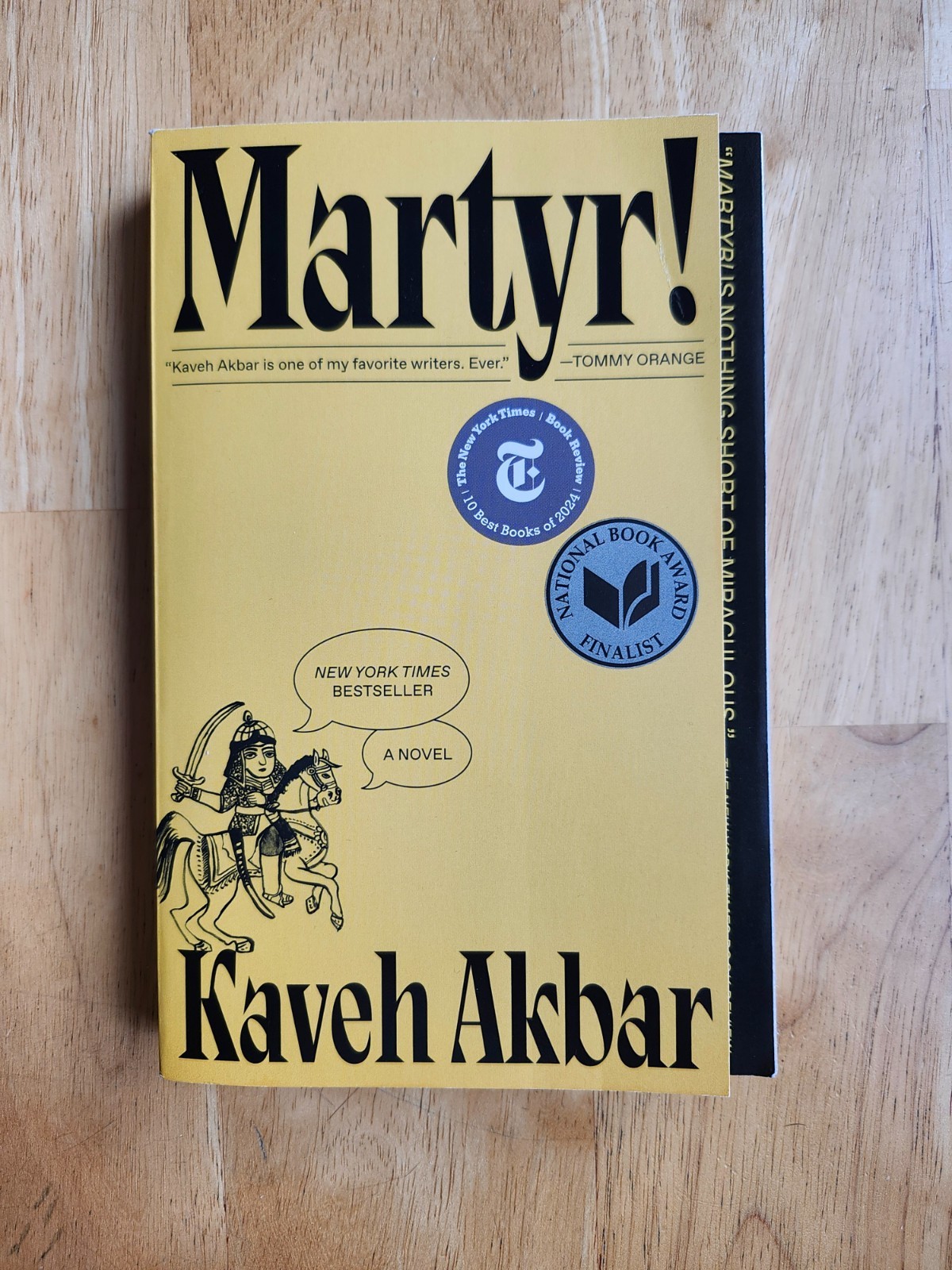 Martyr! : A Novel by Kaveh Akbar (2024, Trade Paperback)