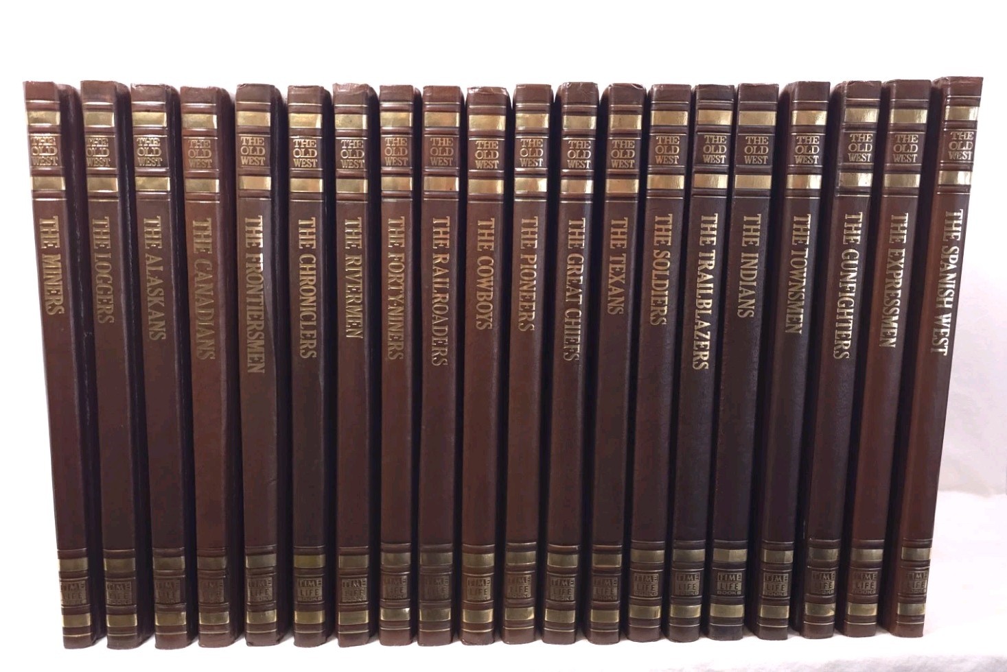 Time-Life The Old West Series Set Lot of 20 Books