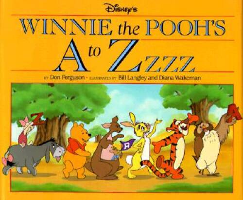 Disney’s Winnie the Pooh’s A to ZZzz – Library Binding – VERY GOOD