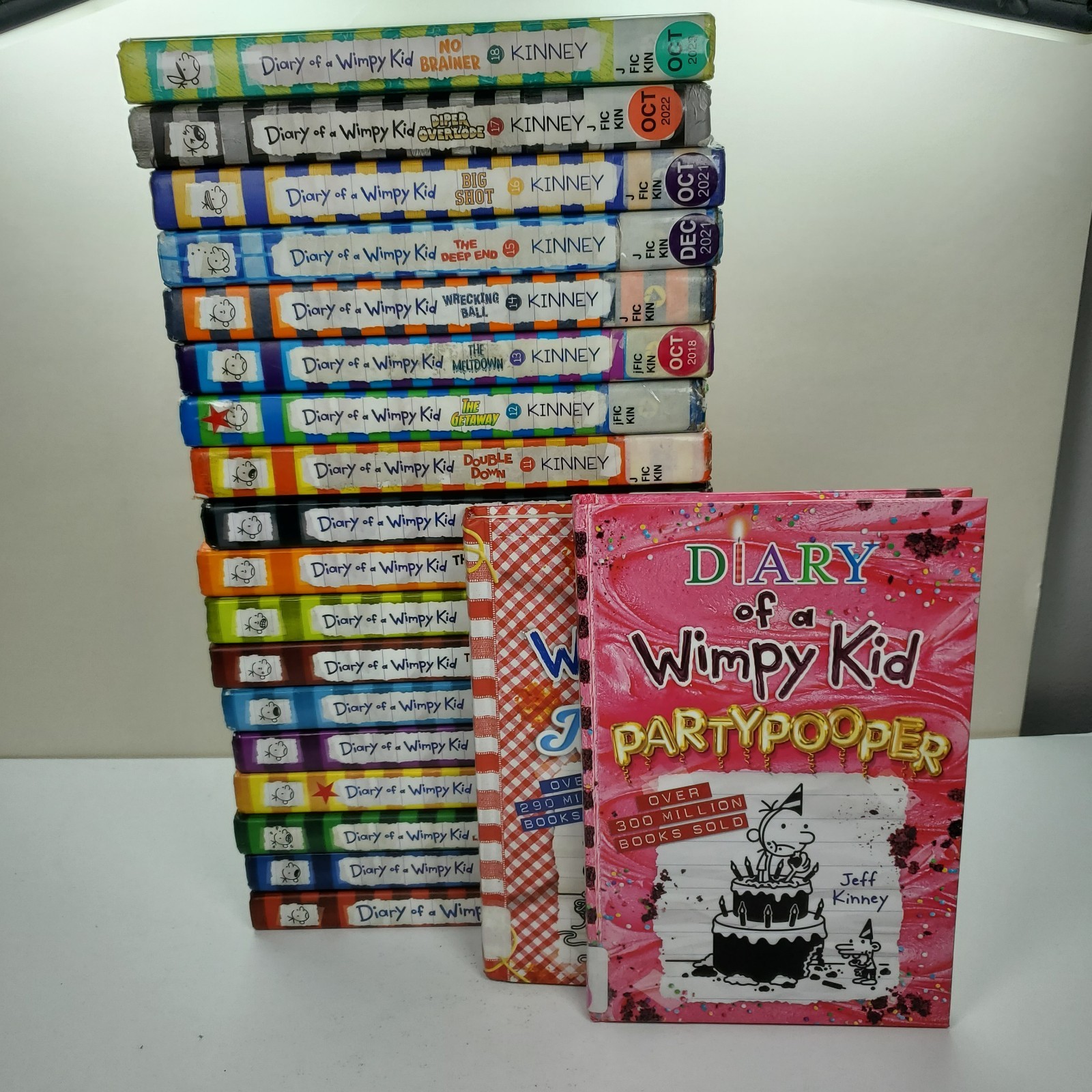 Jeff Kinney : Diary of a Wimpy Kid 1-20 Hardcover Complete Set
