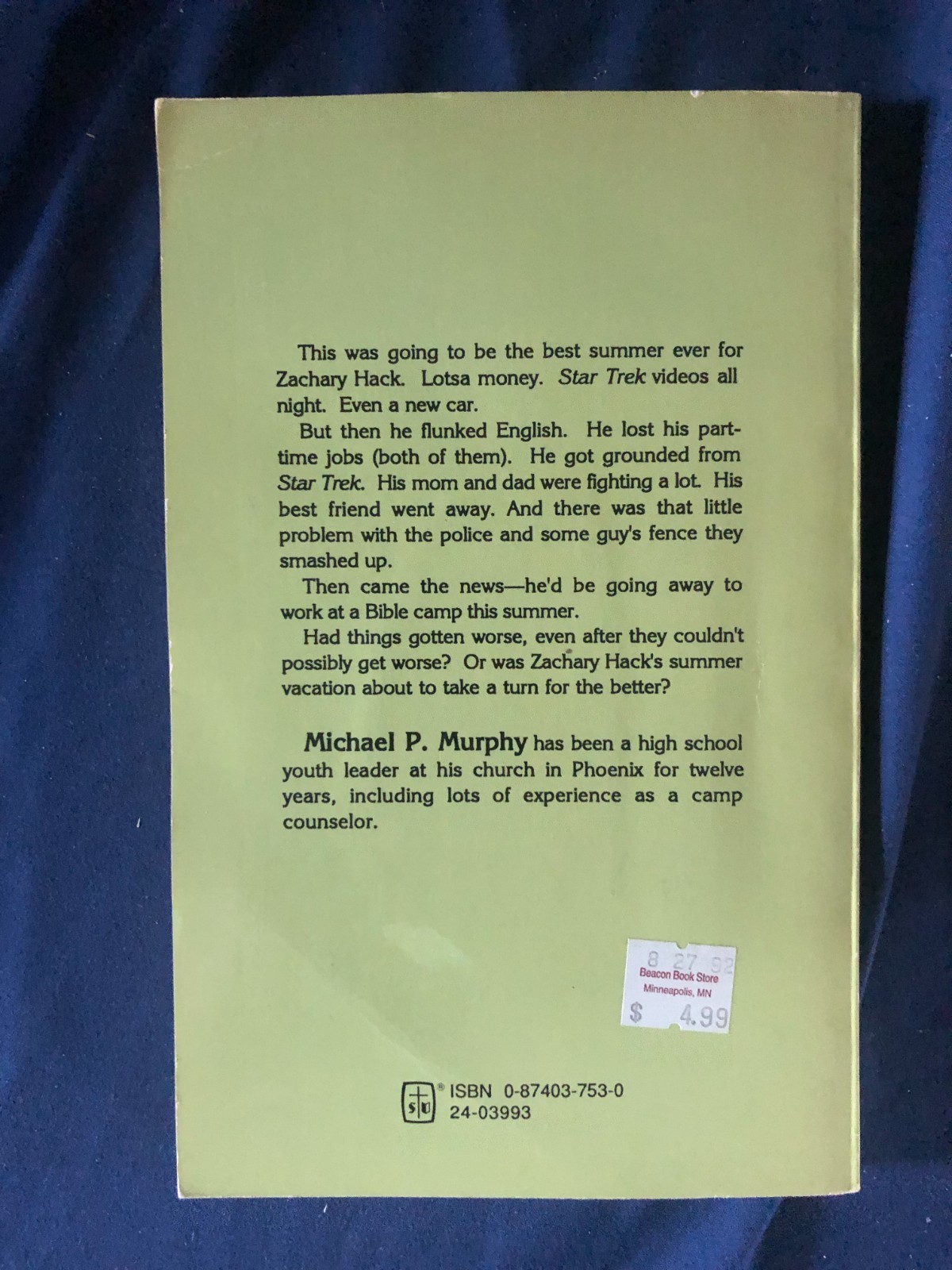 Wise Up, Zack by Michael P. Murray