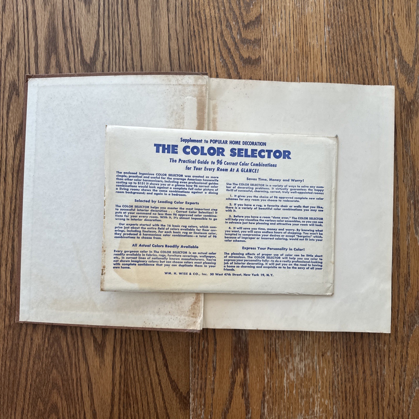 1940 Popular Home Decoration by Mary Davis Gillies HC Decor Ideas Re-Do Old Room