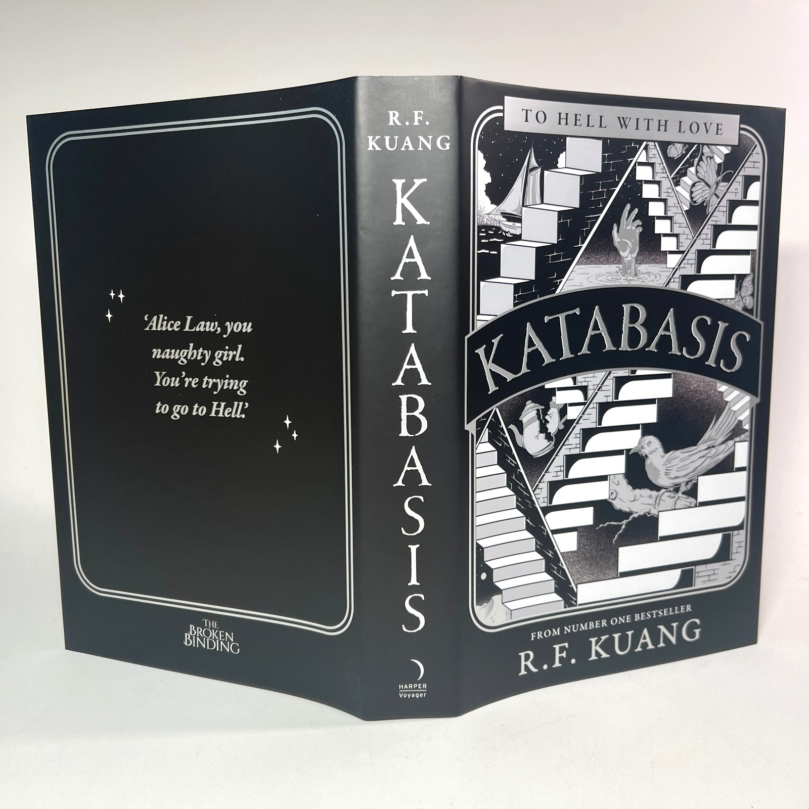 Katabasis R. F. Kuang Hardcover The Broken Binding Tier 2 Edition Bookmark