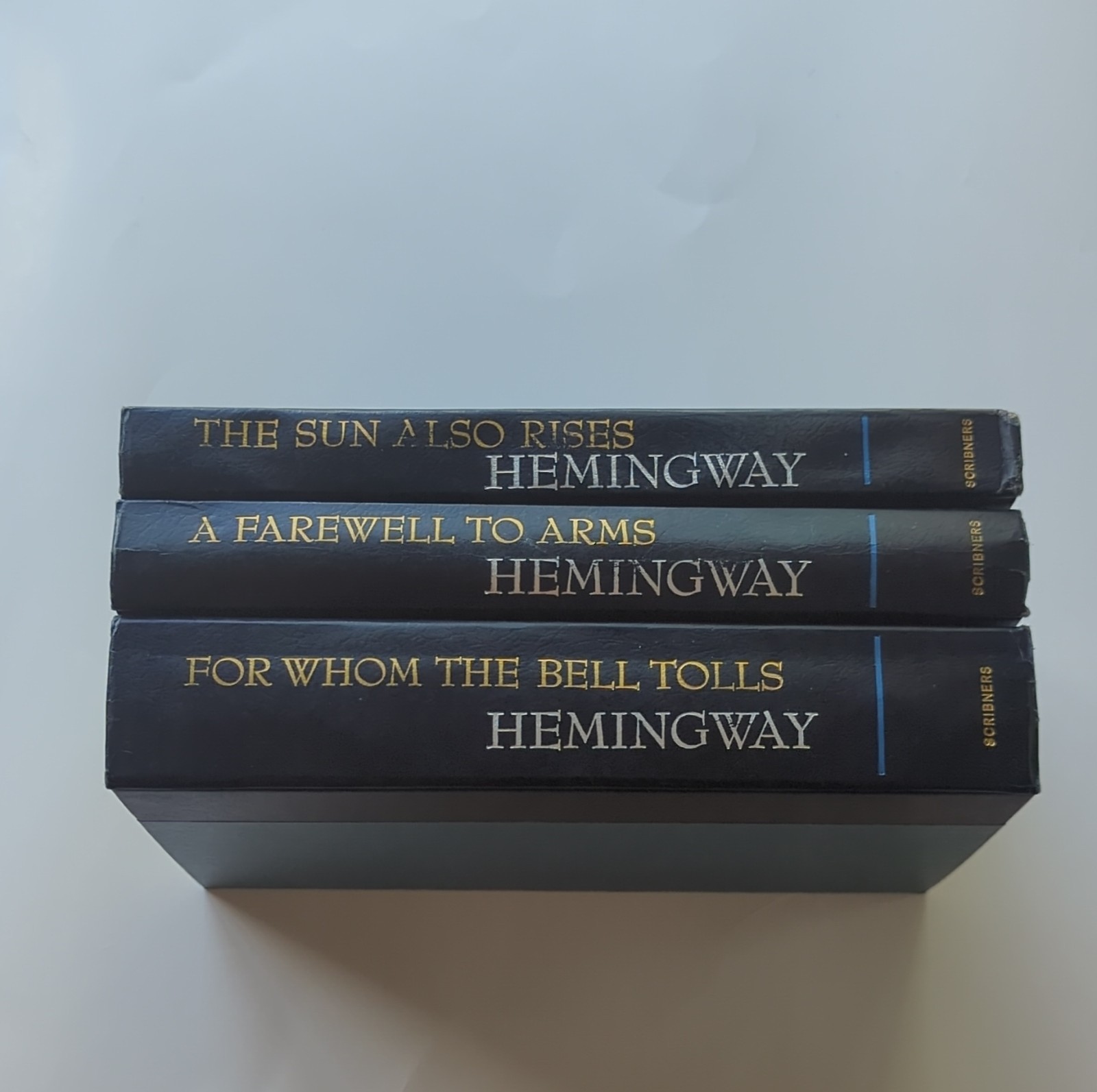VTG Ernest Hemingway 3 Book Set: Farewell to Arms For Whom The Bell Tolls & More