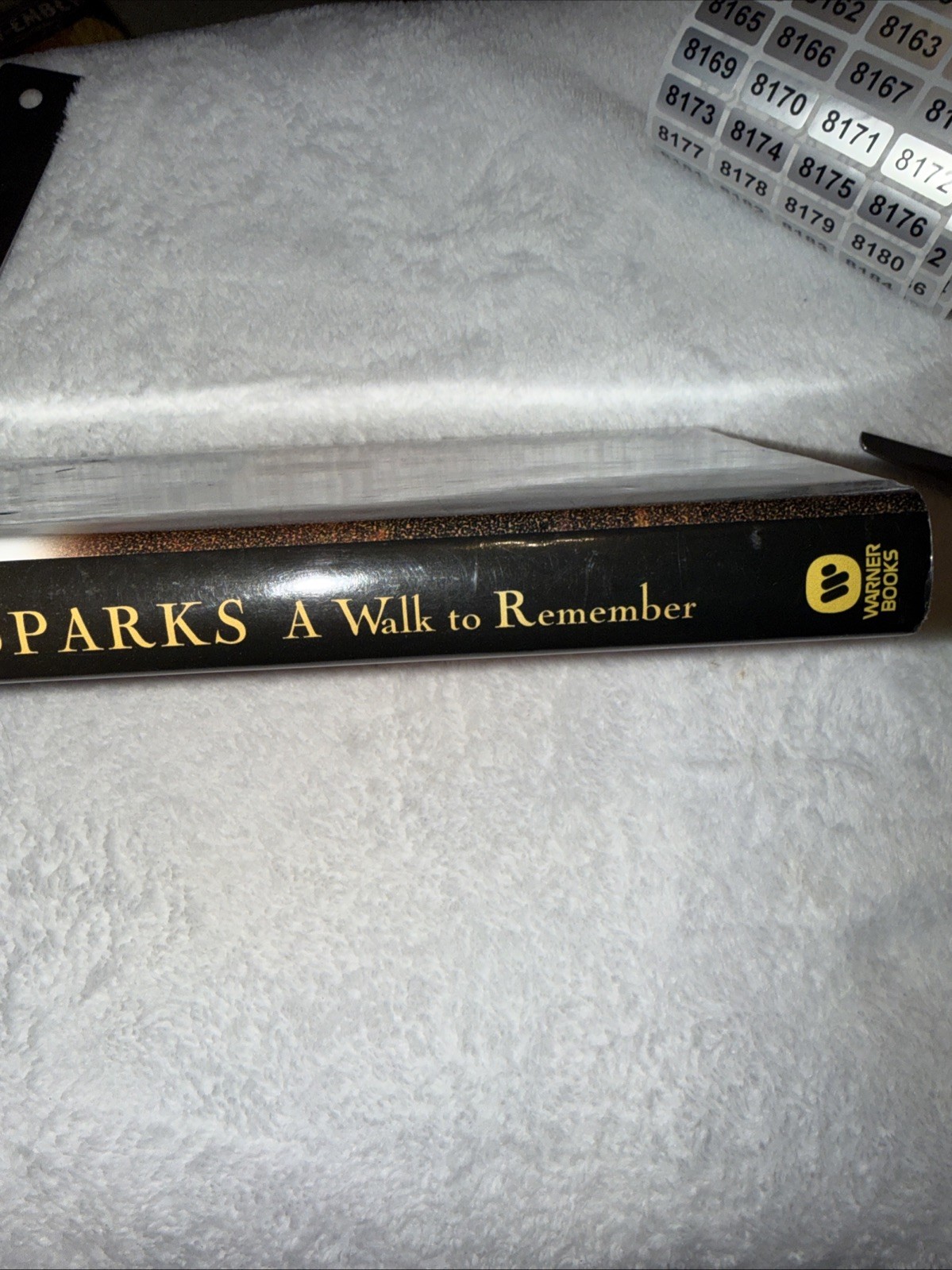 A Walk to Remember by Nicholas Sparks 1999 Hardcover Book Larger Print New