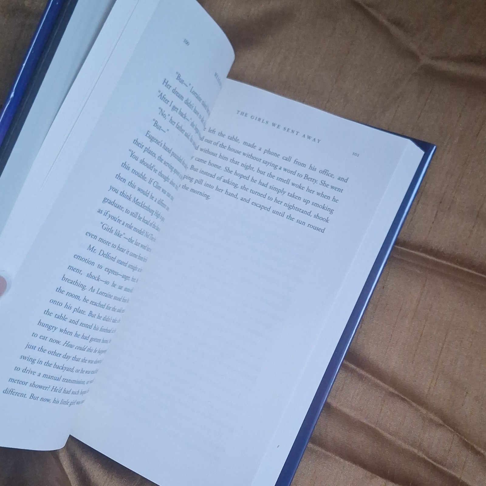 The Girls We Sent Away by Meagan Church Hardcover Fiction Novel