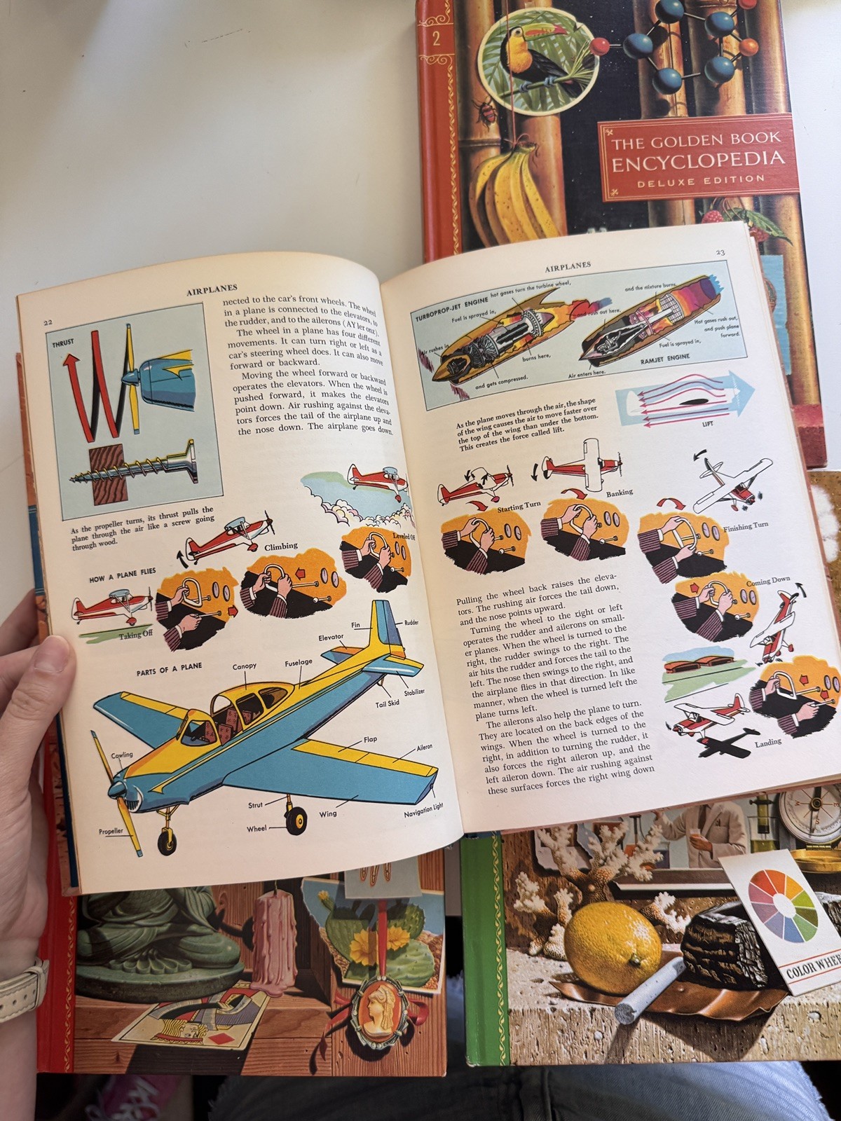 Vintage 1959/1960 The GOLDEN Book Encyclopedia Set Vol 1-4, 6,7, 9,10, 12-14,16