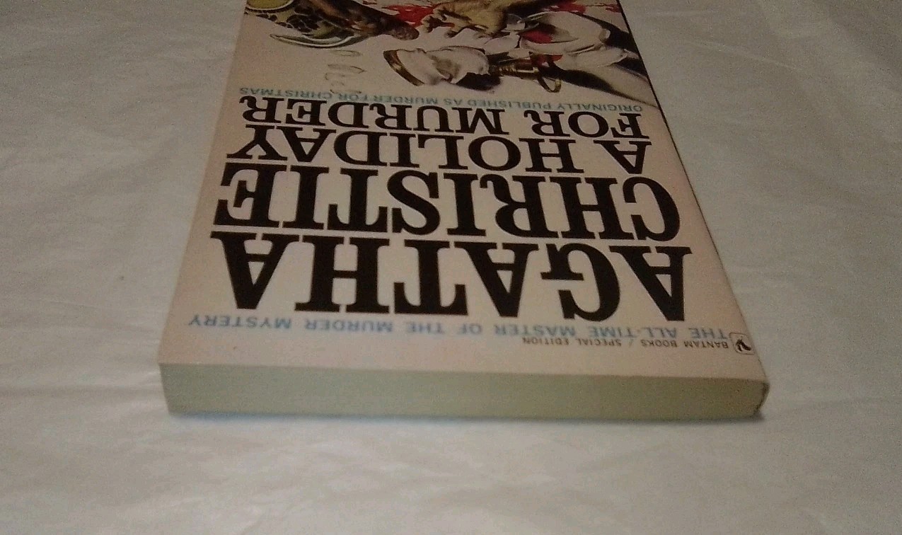 A Holiday For Murder By Agatha Christie Bantam Mystery 1962 Vintage Paperback