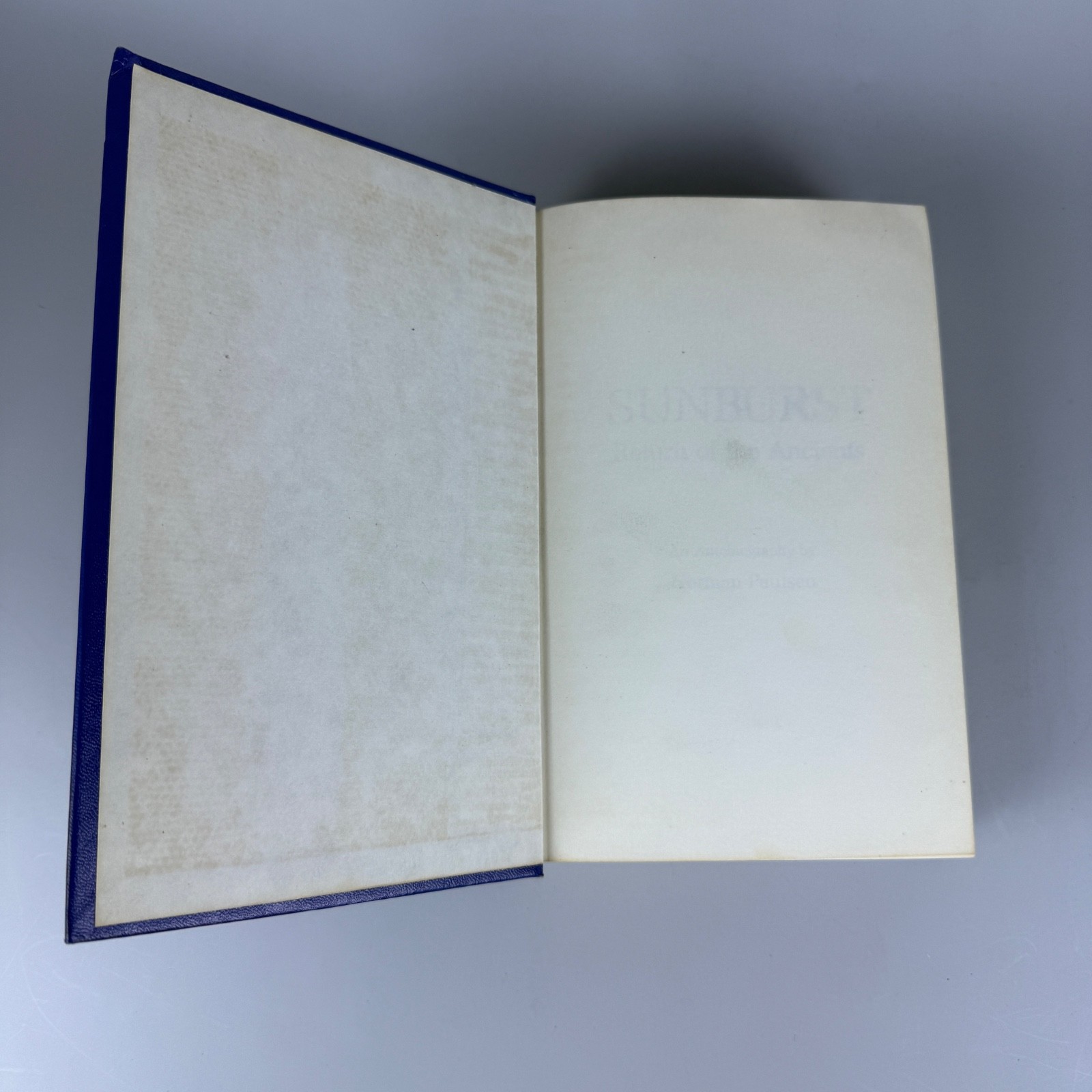 Sunburst : Return of the Ancients Norman Paulsen 1980 Hardcover First Printing