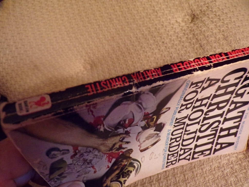 1962 A Holiday for Murder Agatha Christie Mystery Bantam Paperback