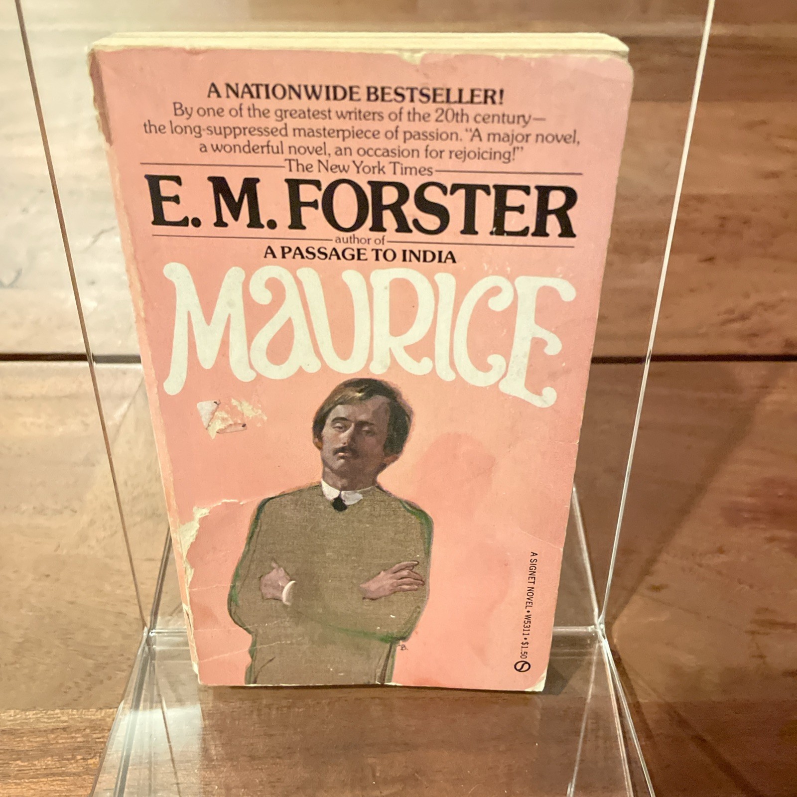 Maurice by E.M. Forster 1973 First Printing Signet Paperback LGBTQ+ Novel PB