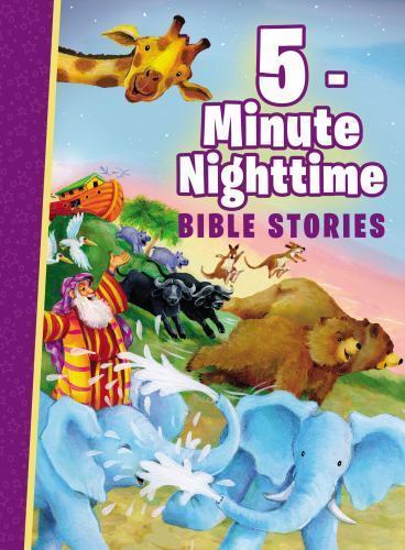 5-Minute Nighttime Bible Stories – Thomas Nelson, 0718084527, hardcover, new