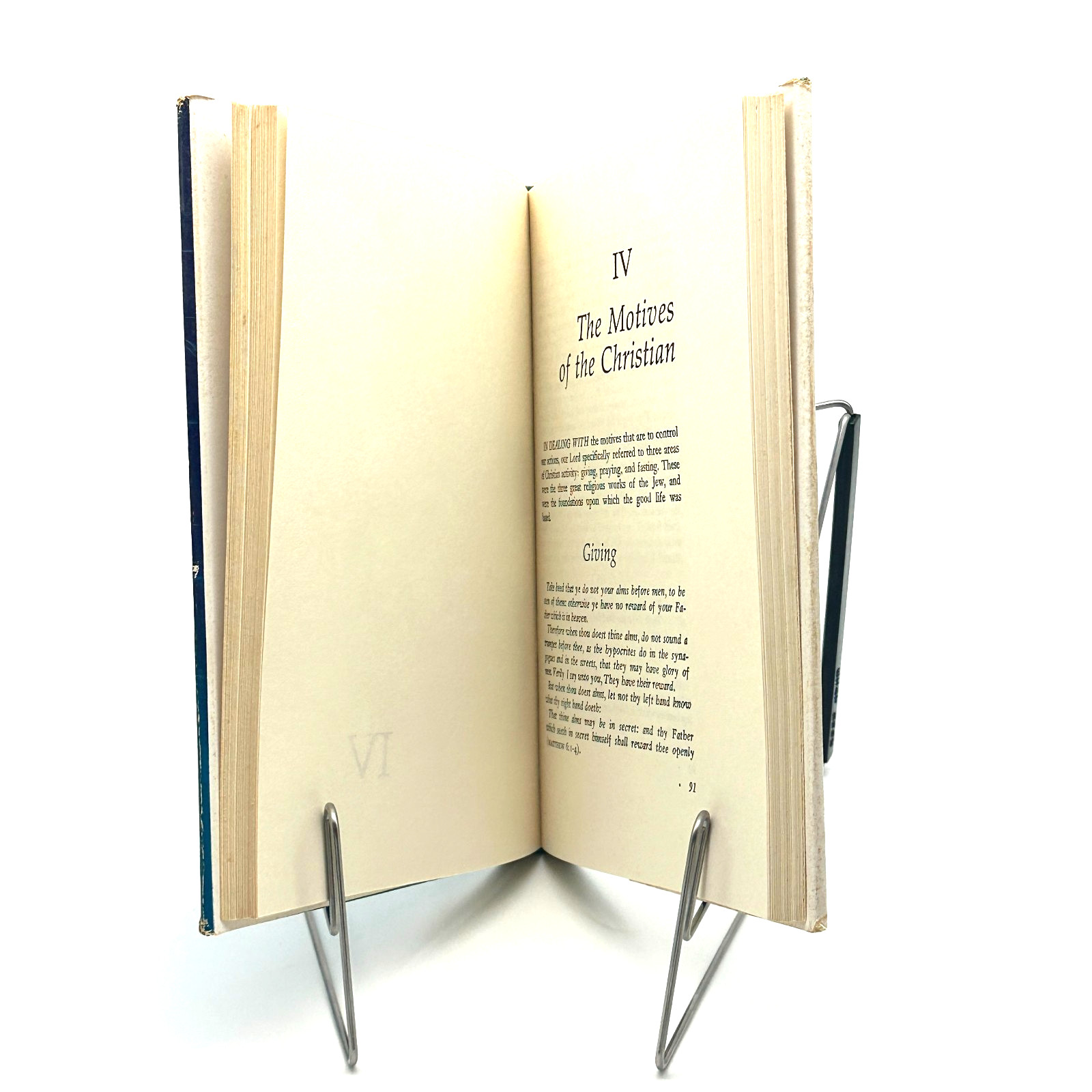 The Sermon on the Mount Charles L Allen 1966 Revell Christian Hardcover DJ