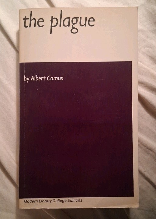 The Plague by Albert Camus Modern Library College Ed. Paperback 1948 S. Gilbert