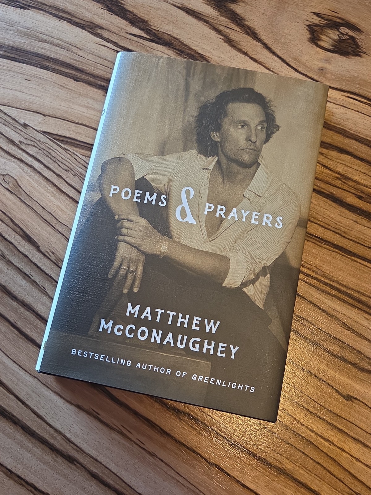 Poems and Prayers by Matthew McConaughey (2025, Hardcover)