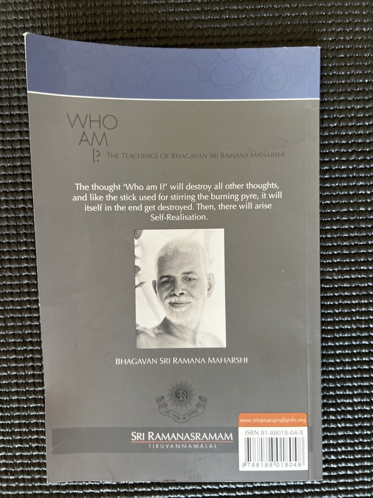 Sri Ramana Maharshi’s Words of Grace Self Inquiry & Who Am I Teachings Book