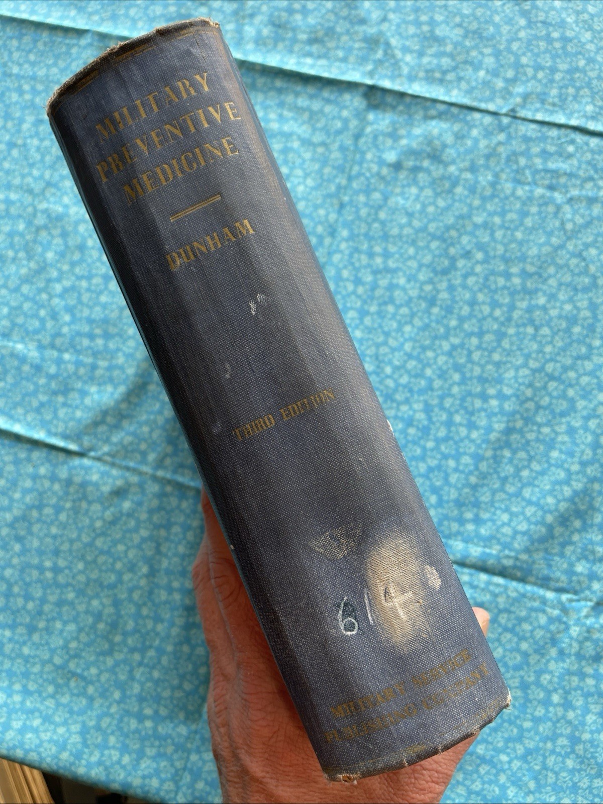 Military Preventative Medicine, 3rd Edition by G. Dunham (1940 VTG Illustr. HC)