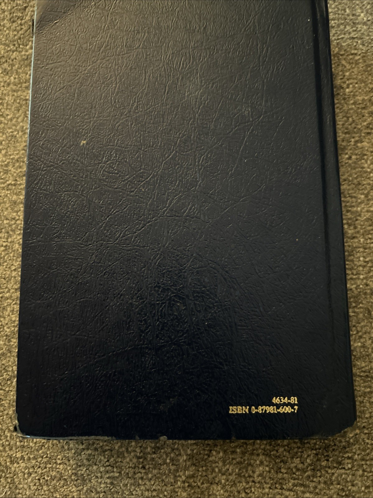 Holy Bible 1973 Broadman Press King James Version Blue Hardcover Holman