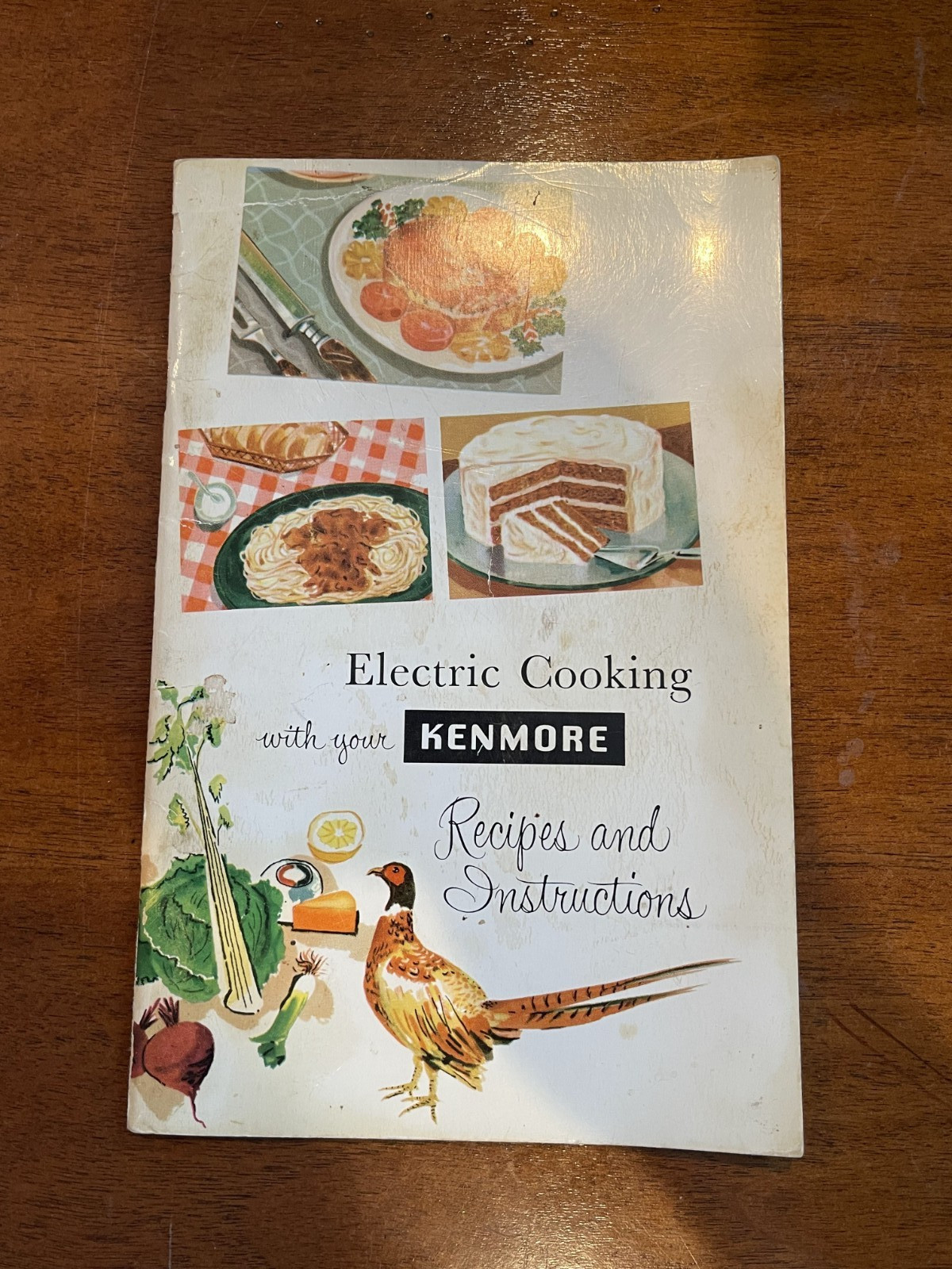 VINTAGE Electric Cooking With Your KENMORE recipes and Instructions 1956