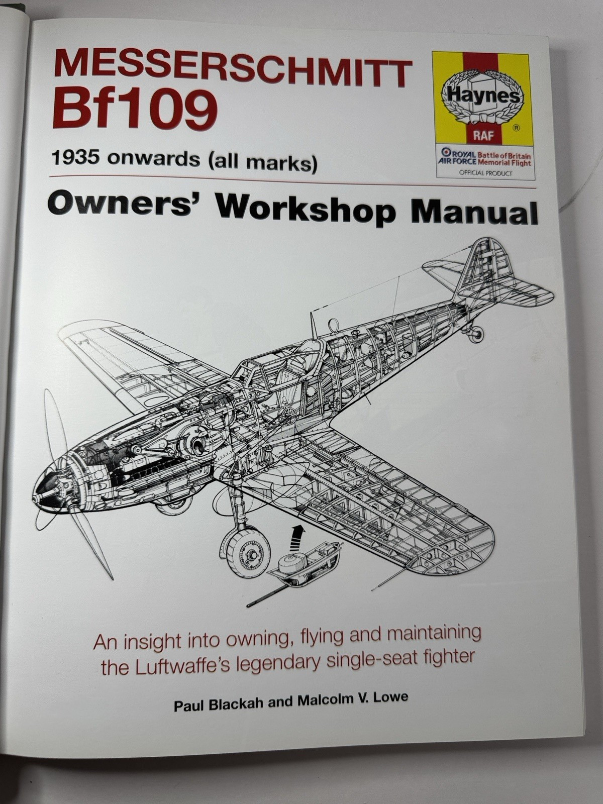Messerschmitt Bf109 1935 onwards Owners‘ Workshop Manual By Haynes – Hardback