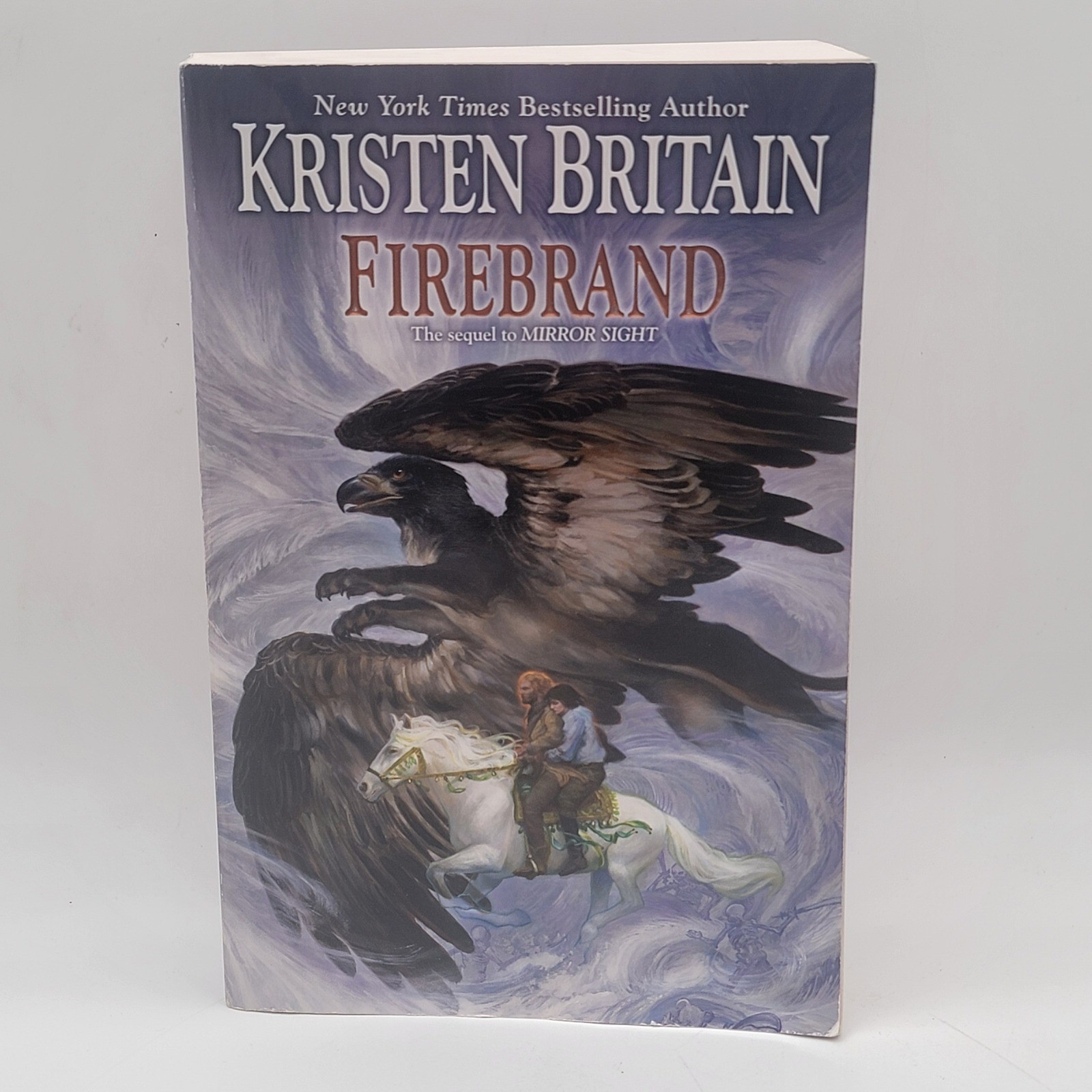 Kristen Britain Firebrand Paperback First Trade Printing Green Rider 6 Good