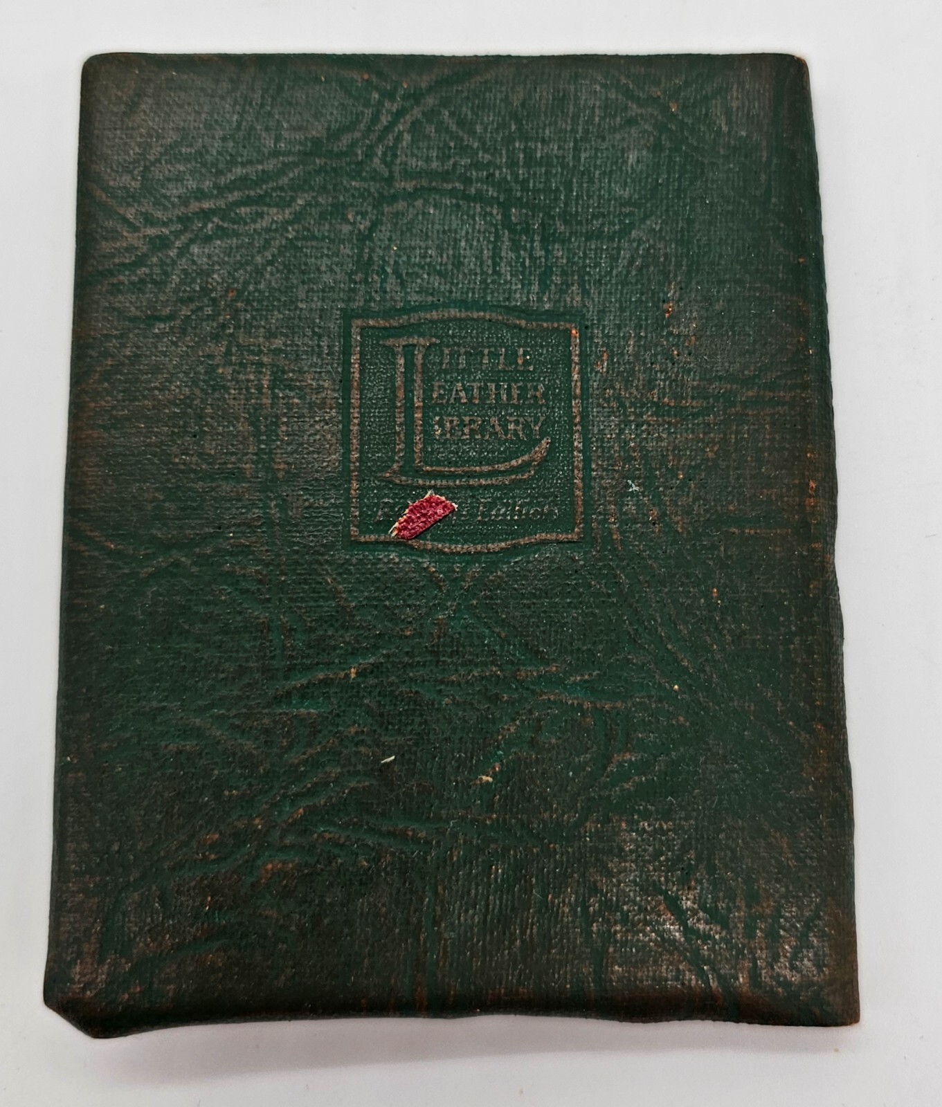 Little Leather Library Books Green Cover Man Without A Country by Hale