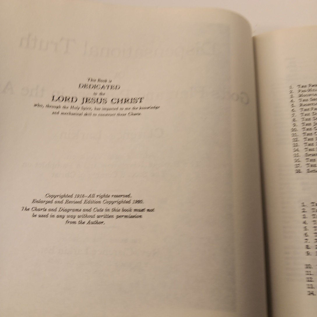 The Greatest Book of Dispensational Truth in the World by Clarence Larkin HC