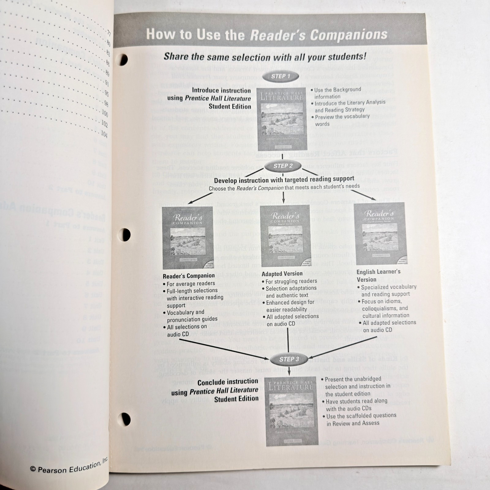 Prentice Hall Literature Copper Teacher Resources 6 Items 2000 0130439363 6th Gr