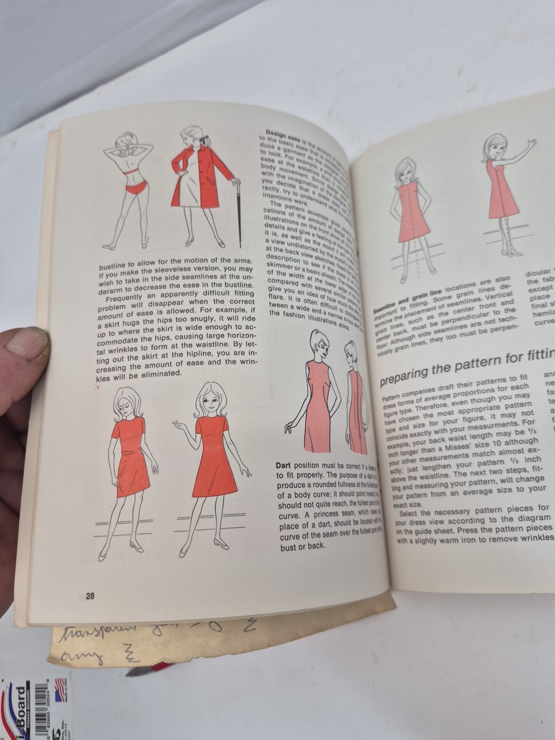 Introduction to Fashion Dressmaking by Singer Student’s Book I (1971) 80 Pages