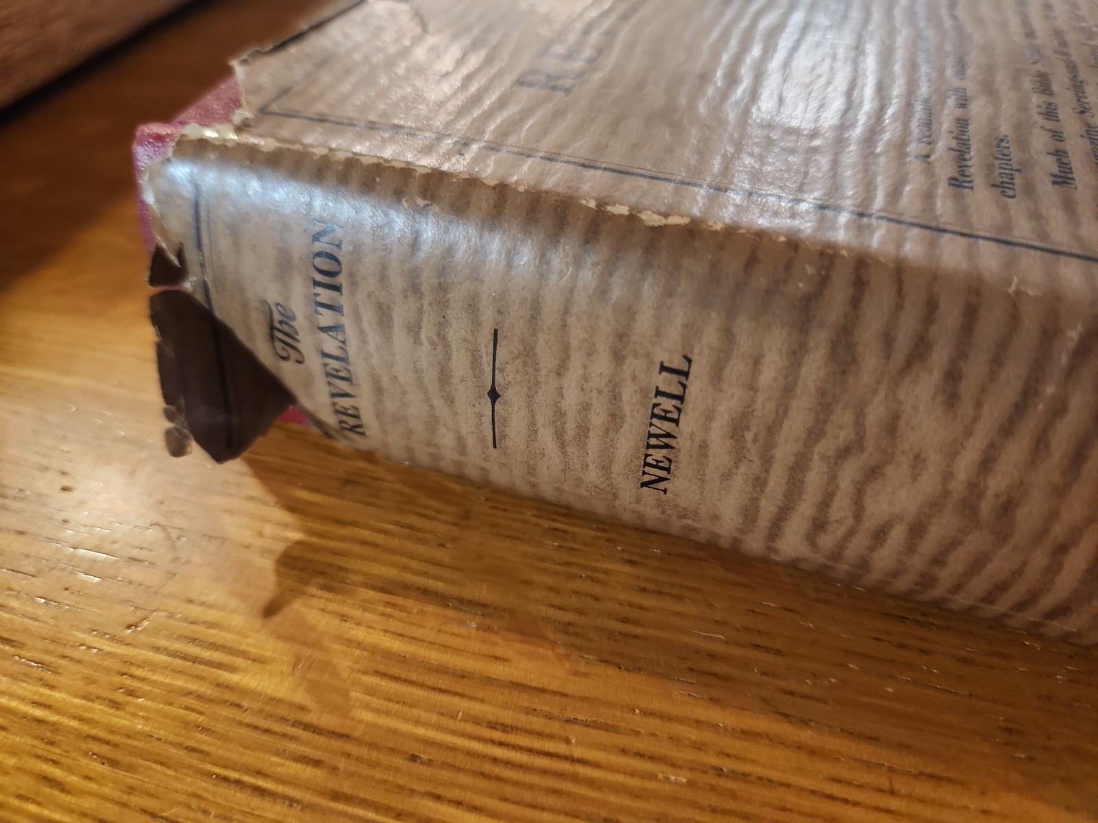 The Book of the Revelation by William R. Newell Hardback in Dust Jacket 1935
