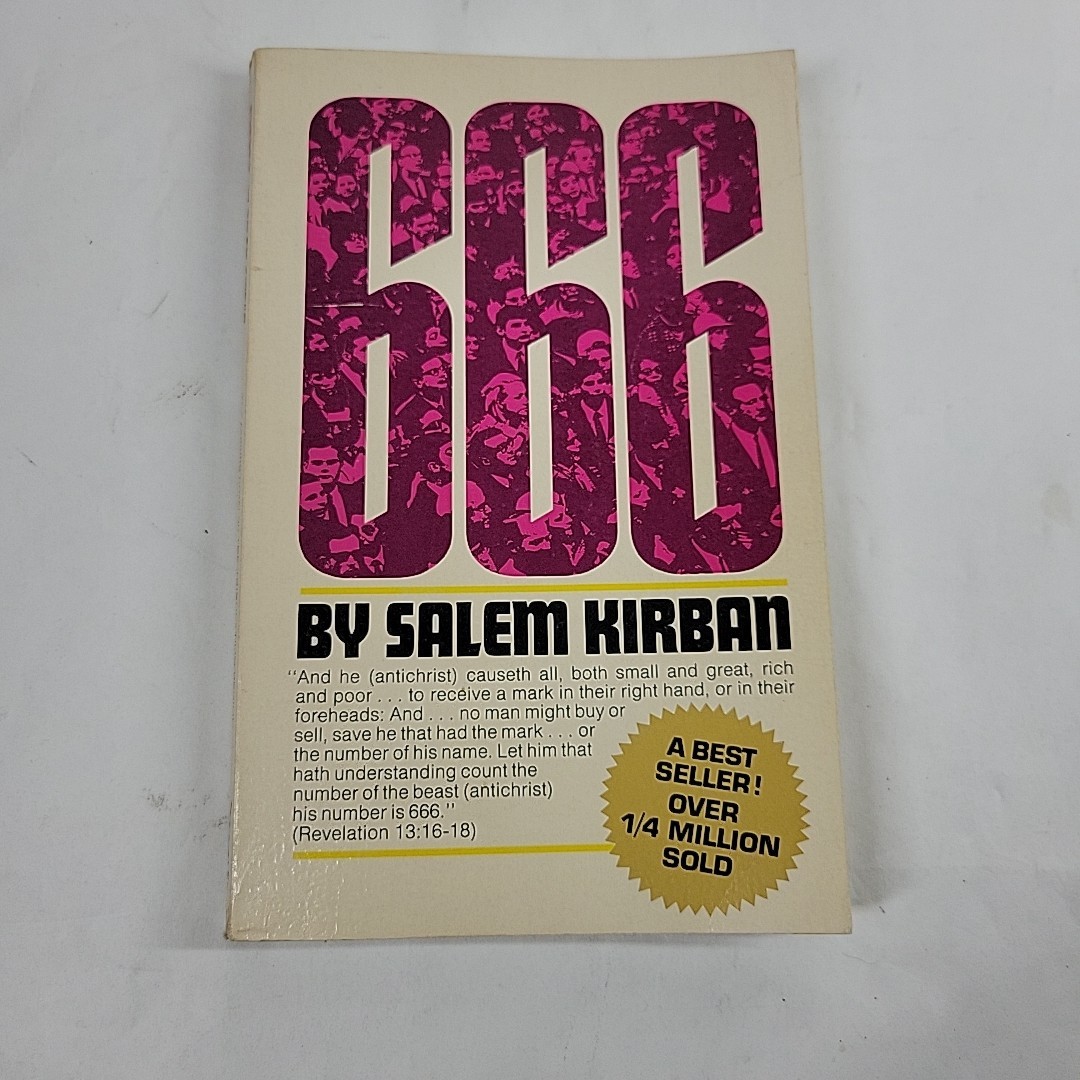 666 Salem Kirban 1970 Tribulation Period Antichrist Christian Eschatology PB VTG
