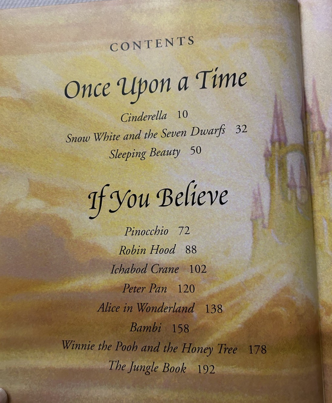 Disney Treasury of Childrens Classics From Snow White to Pocahontas 1997 HC