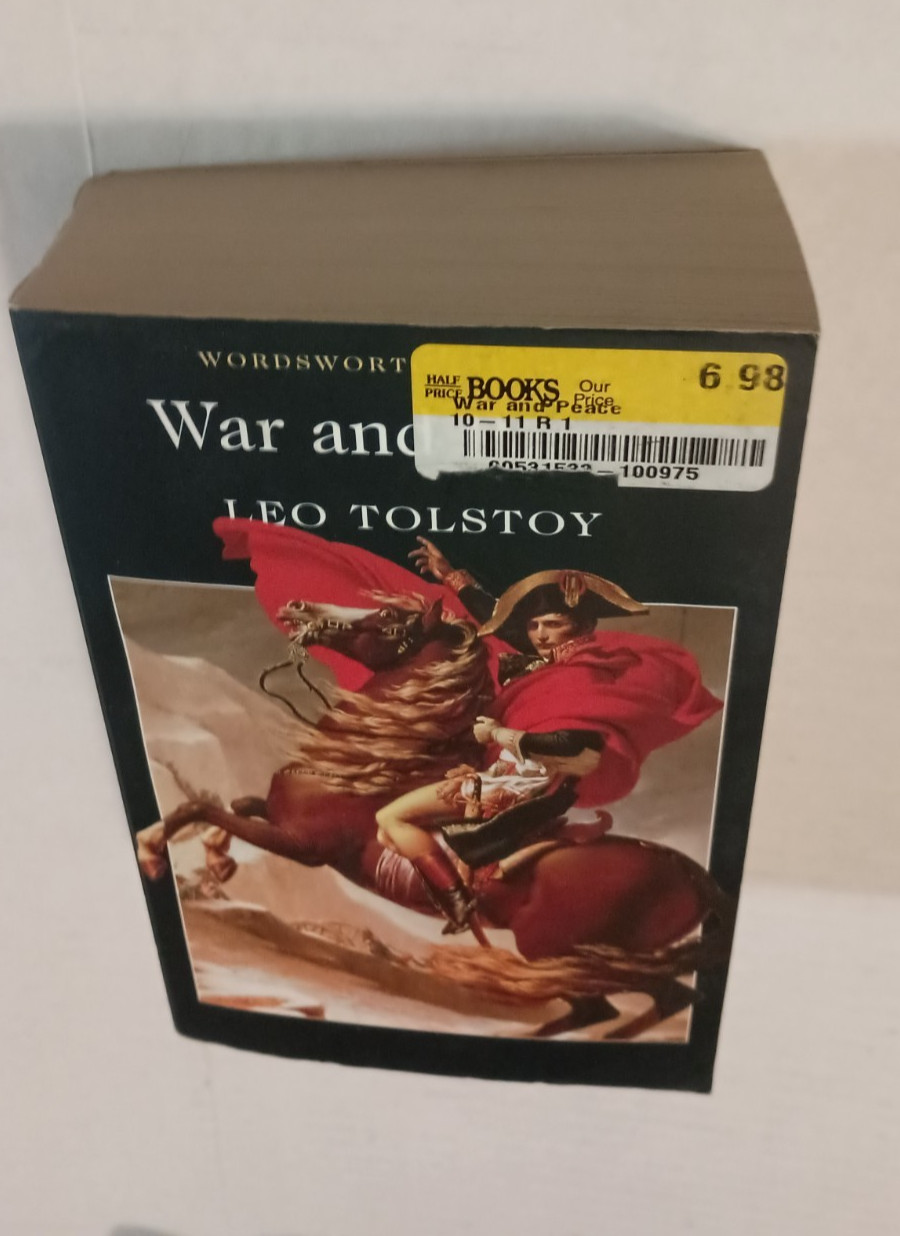 War and Peace by Leo Tolstoy (Paperback) Complete 9781853260629