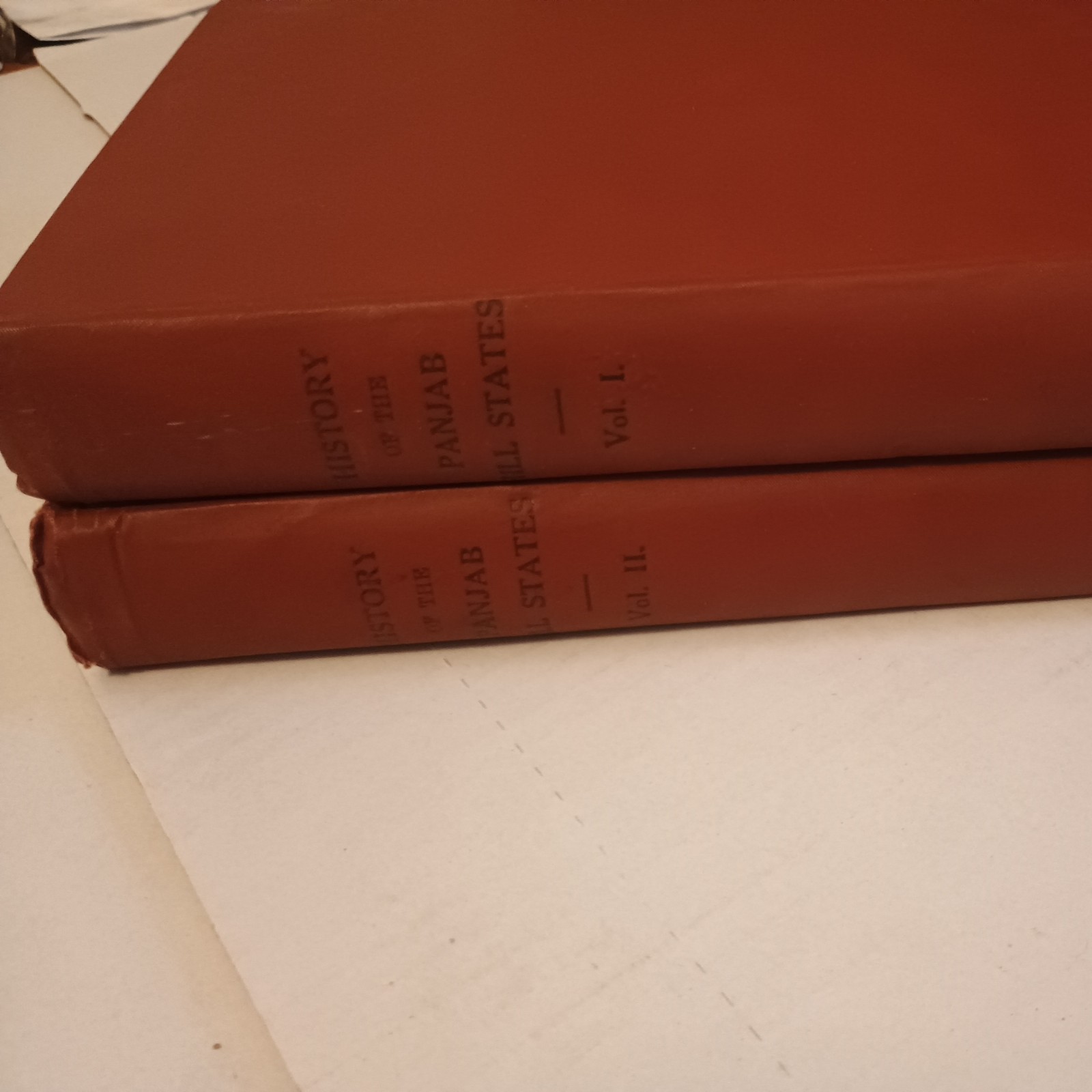 History Of The Panjab Hill States, Vogel, Hutchinson, 1st edition, 2 volumes HB