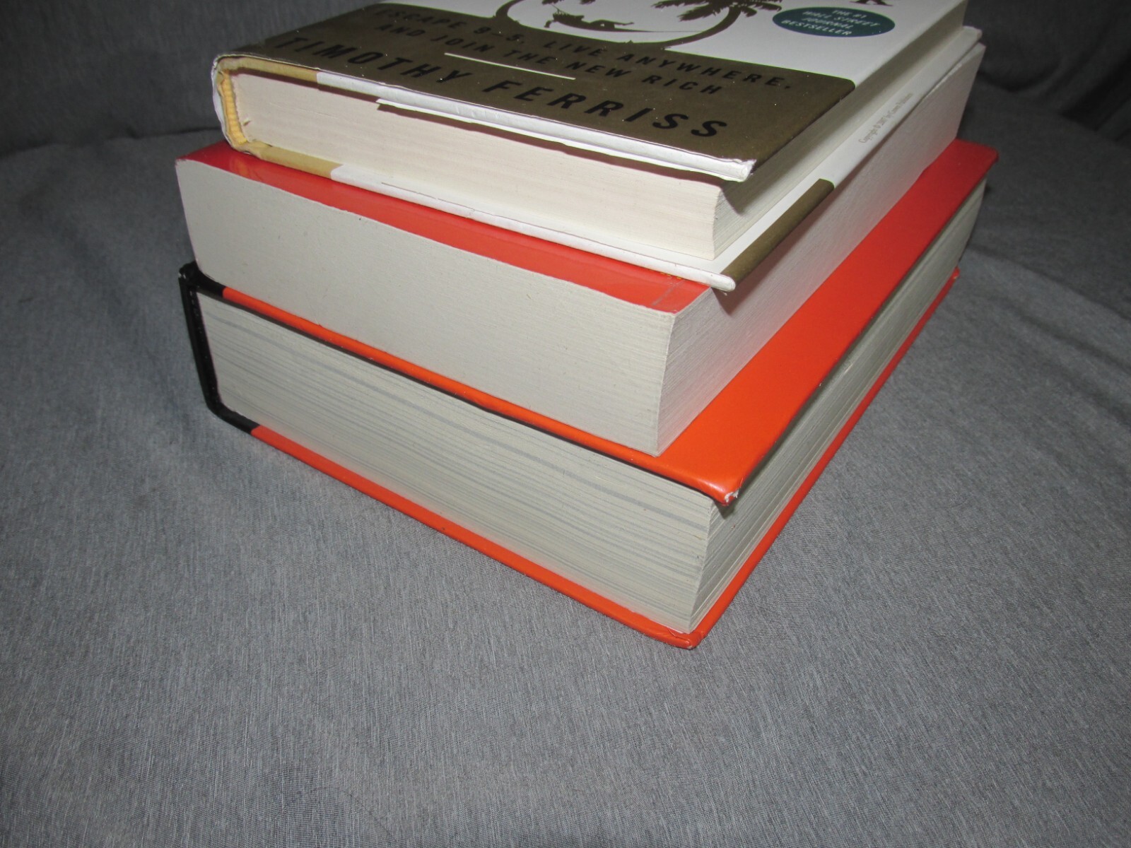 Lot of 3 Books By Timothy Ferriss 4 Hour Body-Workweek- Tools Of The Titans