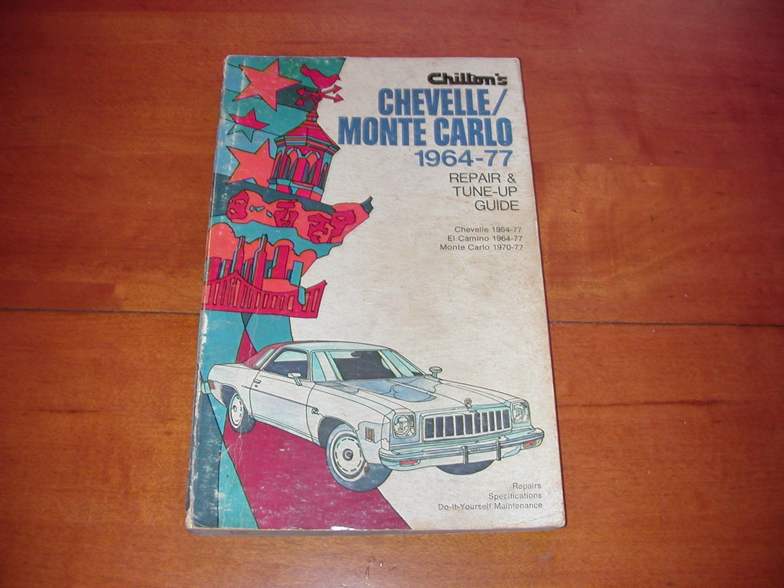 1964 1977 CHEVROLET CHEVELLE MONTE CARLO CHILTON SERVICE REPAIR MANUAL SS 396