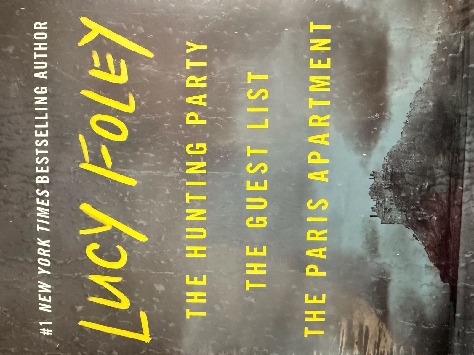 Lucy Foley book Set: The Hunting Party, The Guest List, The Paris Apartment