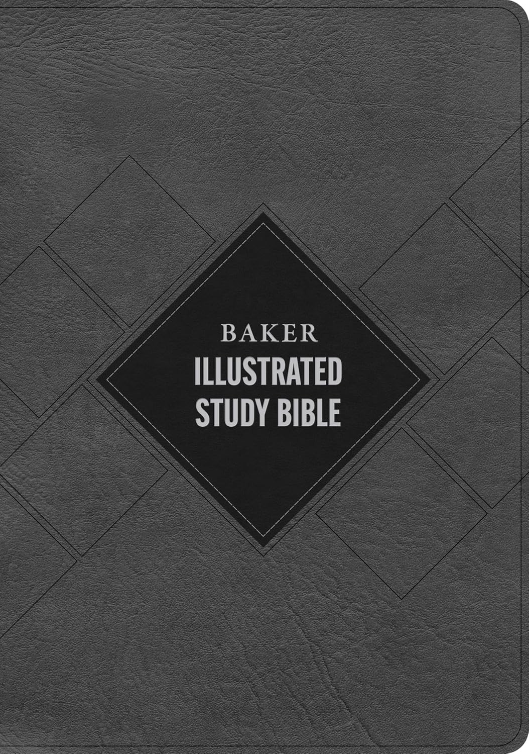 CSB Baker Illustrated Study Bible, Charcoal Leathertouch Imitation Leather
