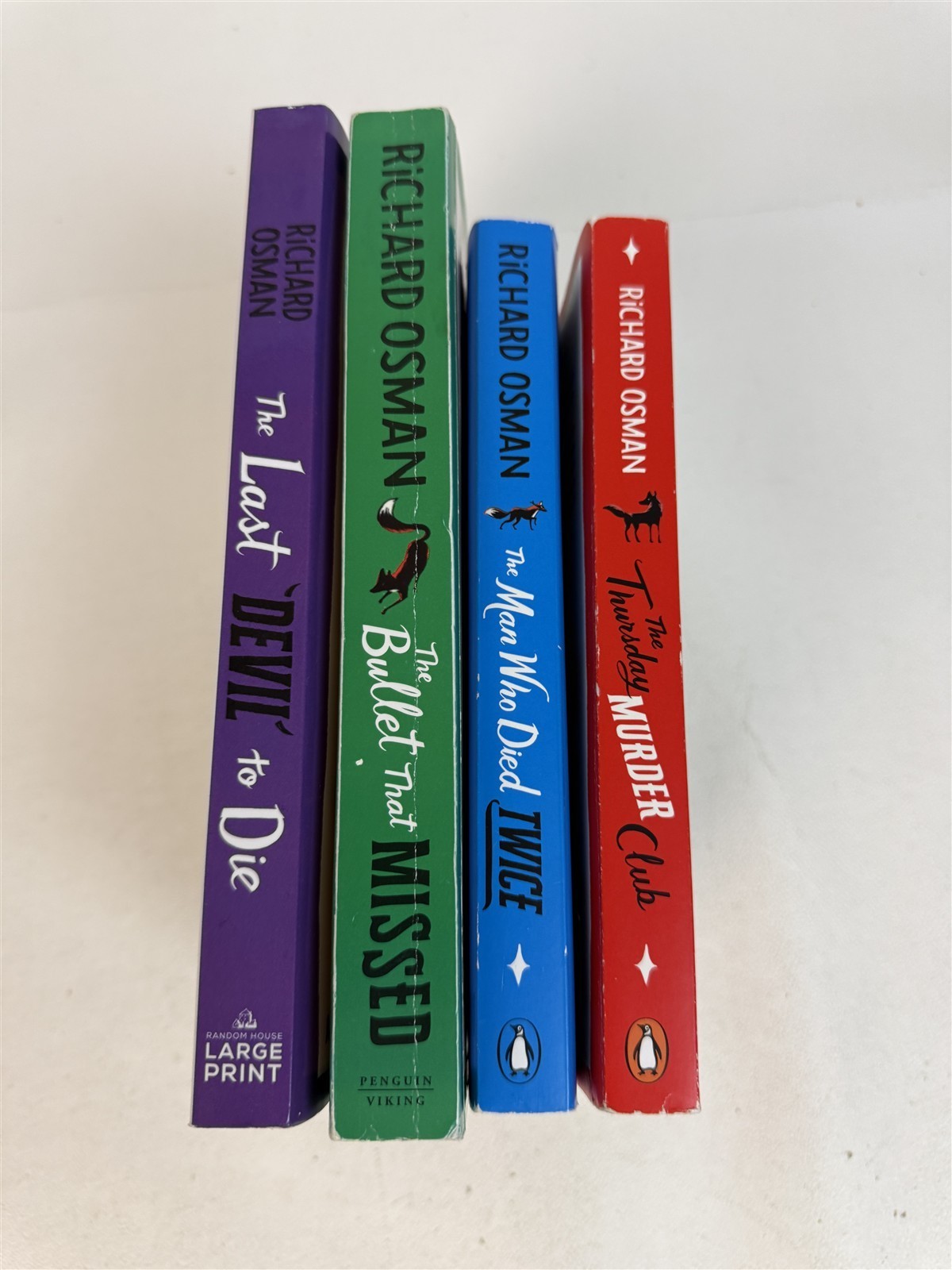 Richard Osman Lot 4 Thursday Murder Club Dies Twice Bullet Missed Last Devil Die