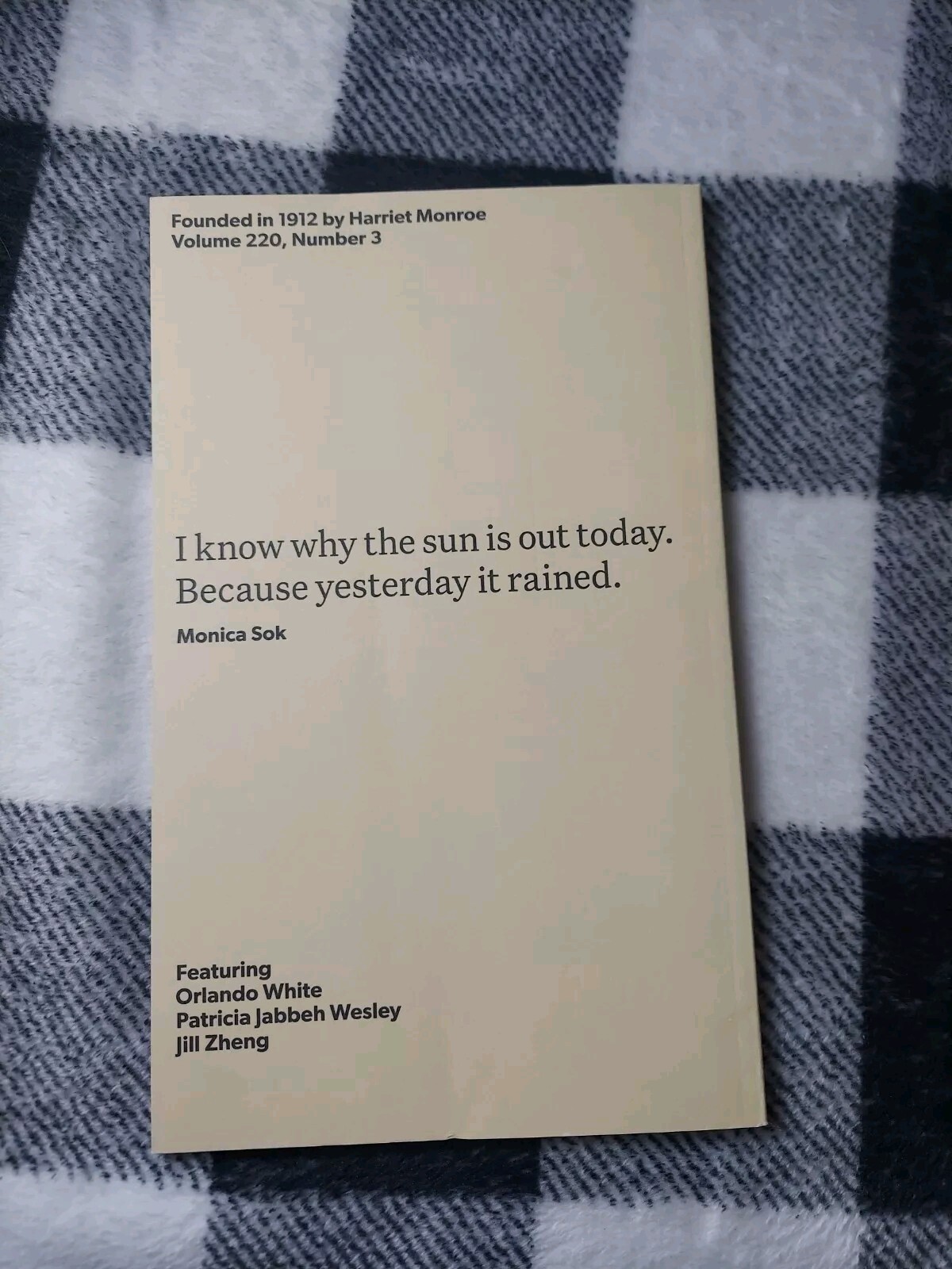 POETRY Magazine (June 2022 Vol 220 Number 3) Literature Poetry Magazine
