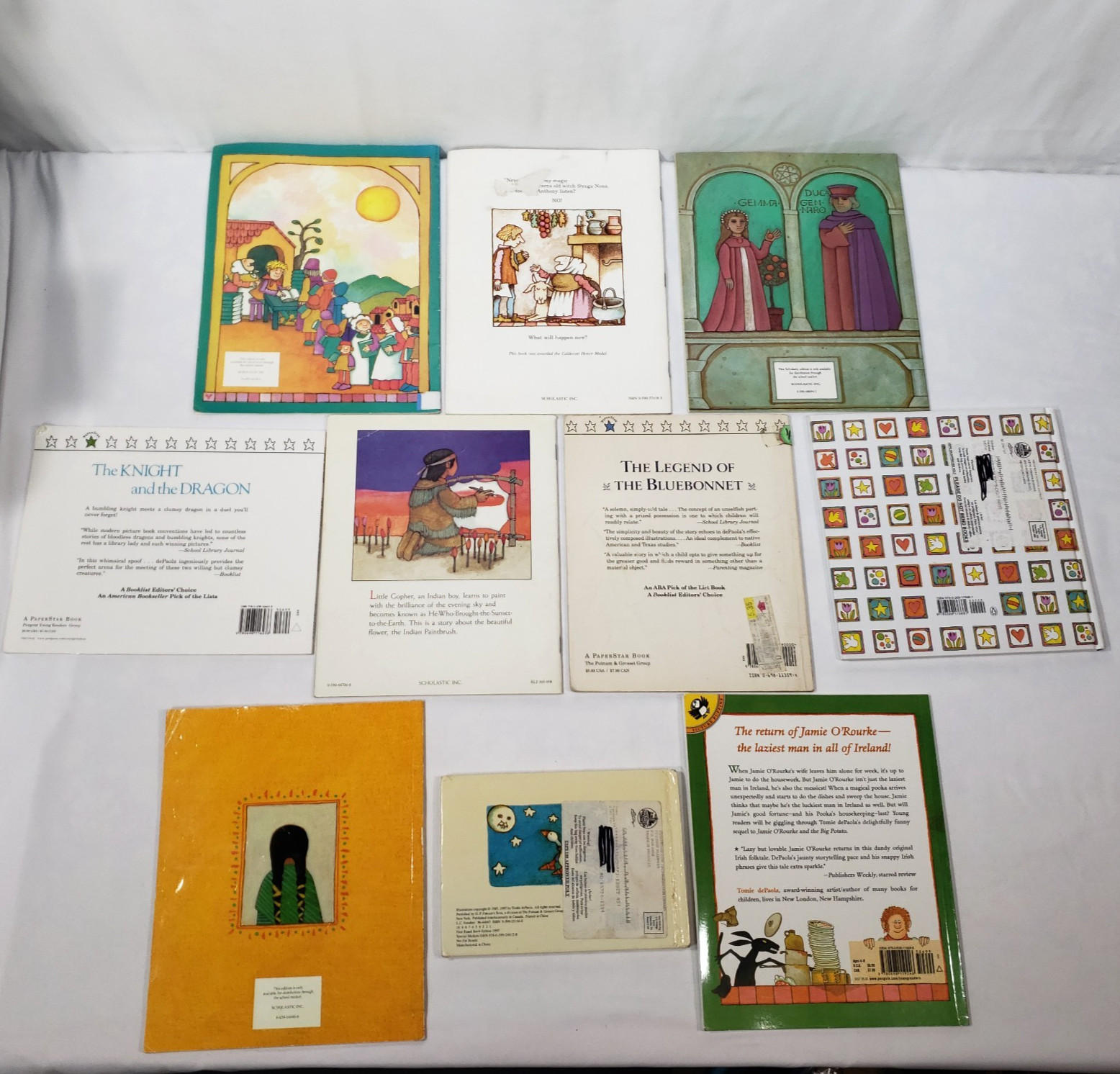 Tomie DePaola Picture Books Lot Of 10 Classroom Library Teacher Homeschool Kids