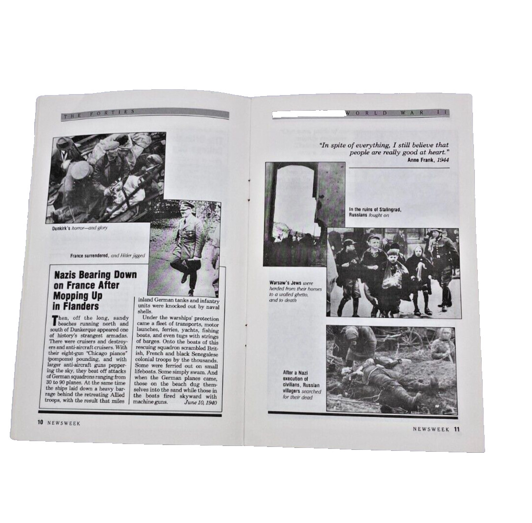 Newsweek Decade Booklets 1940’s 1950’s 1960’s 1970’s Paperback Vintage Books-A3