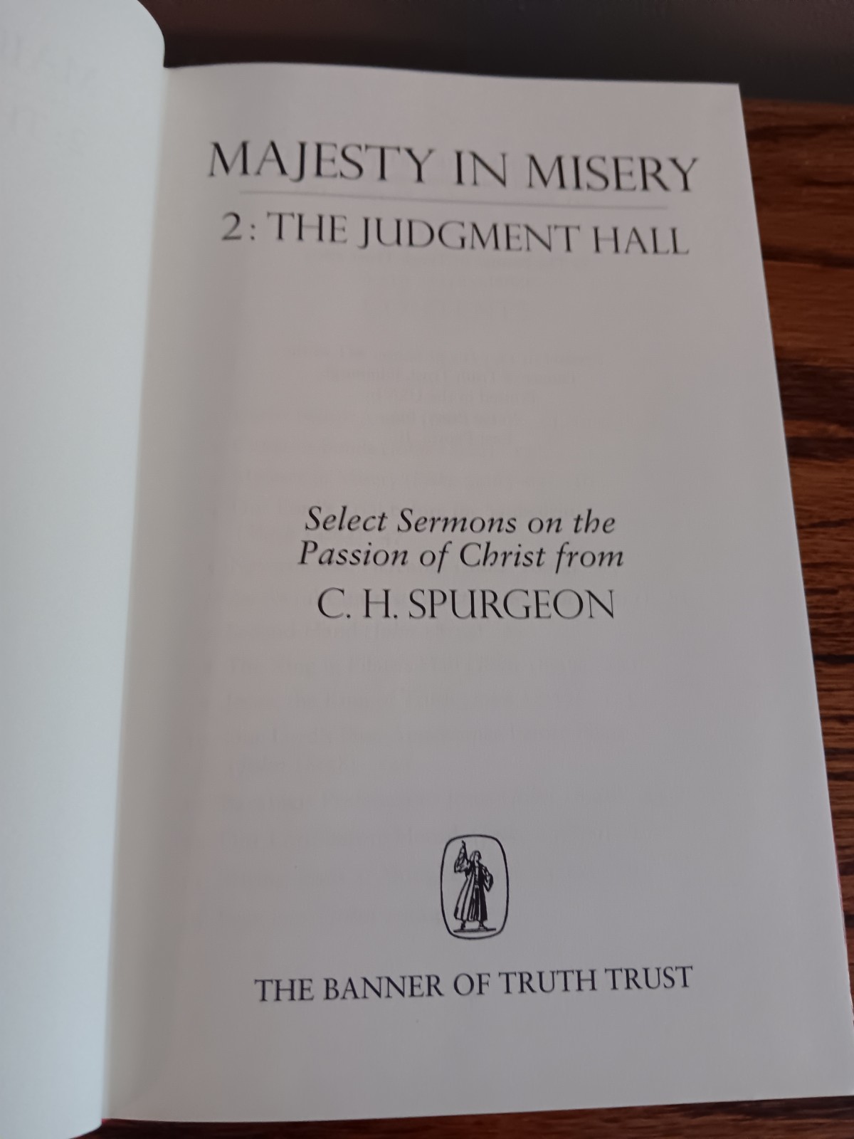 Majesty In Misery Volumes 1 & 2 C H Spurgeon Banner Of Truth (Read Description)