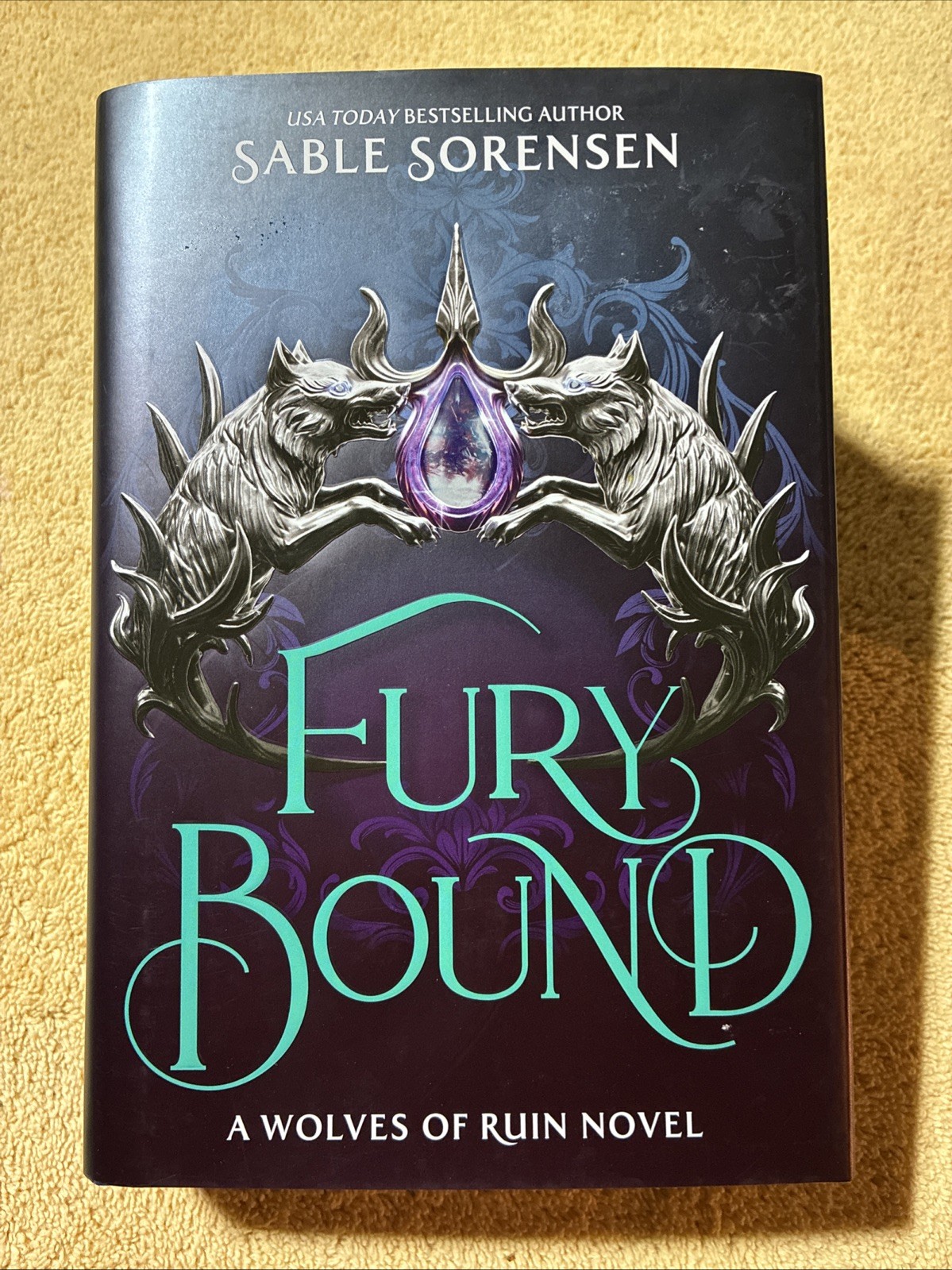 Fury Bound by Sable Sorensen 1st Edition (Target Exclusive Edition) Sprayed Edge