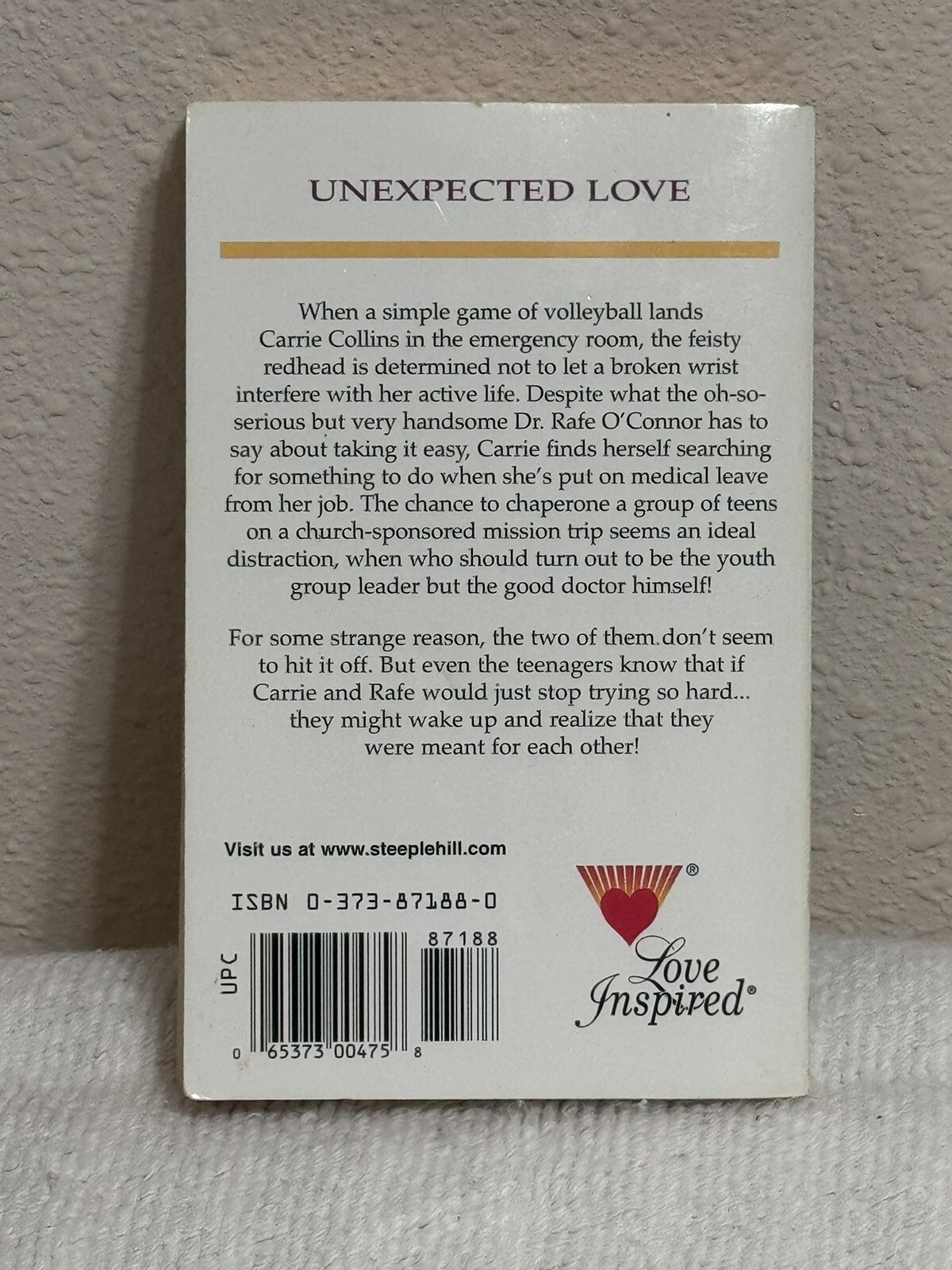 Steeple Hill Love Inspired Series Lot 4 Paperback Books